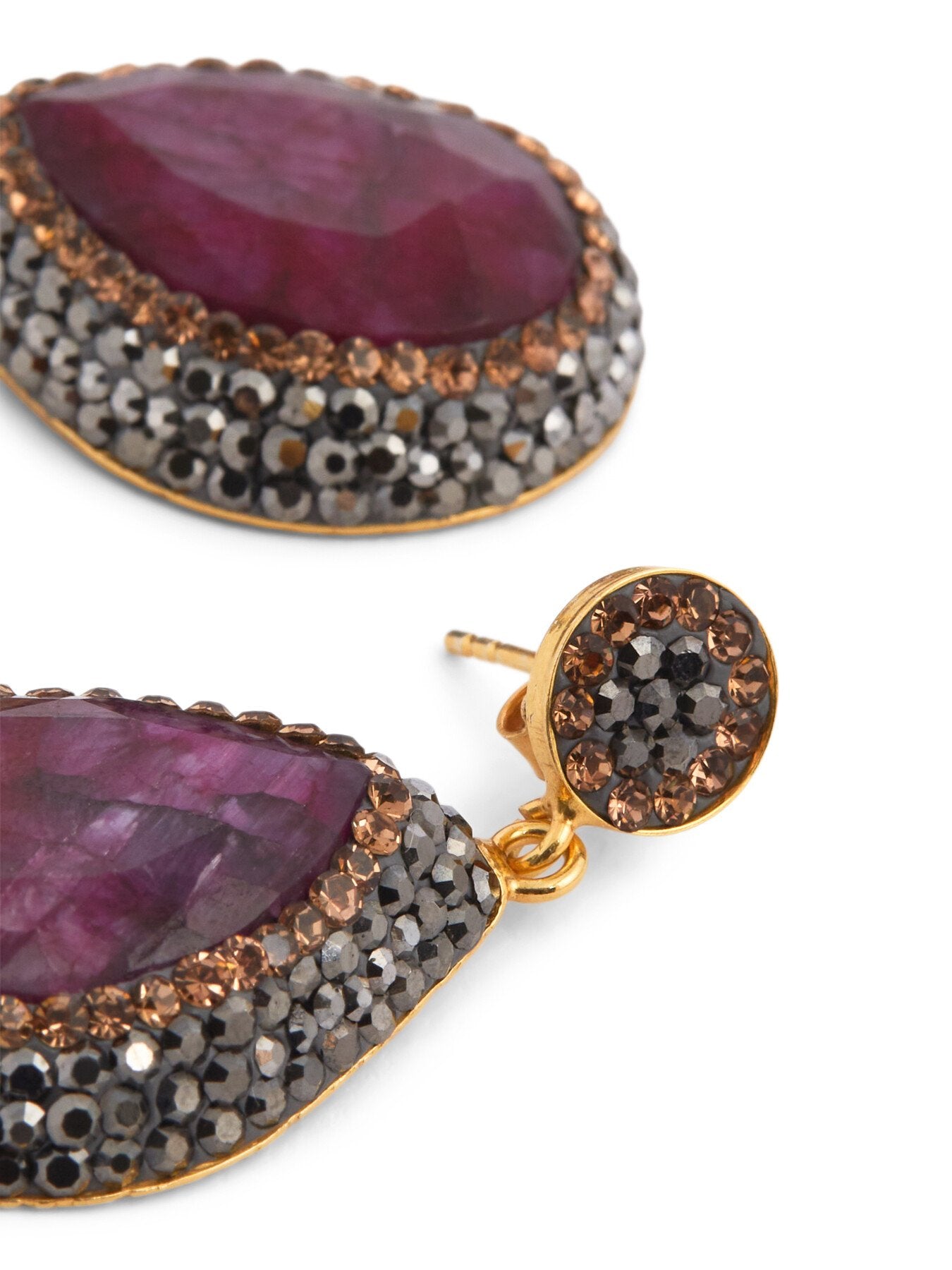 Ruby Earrings
