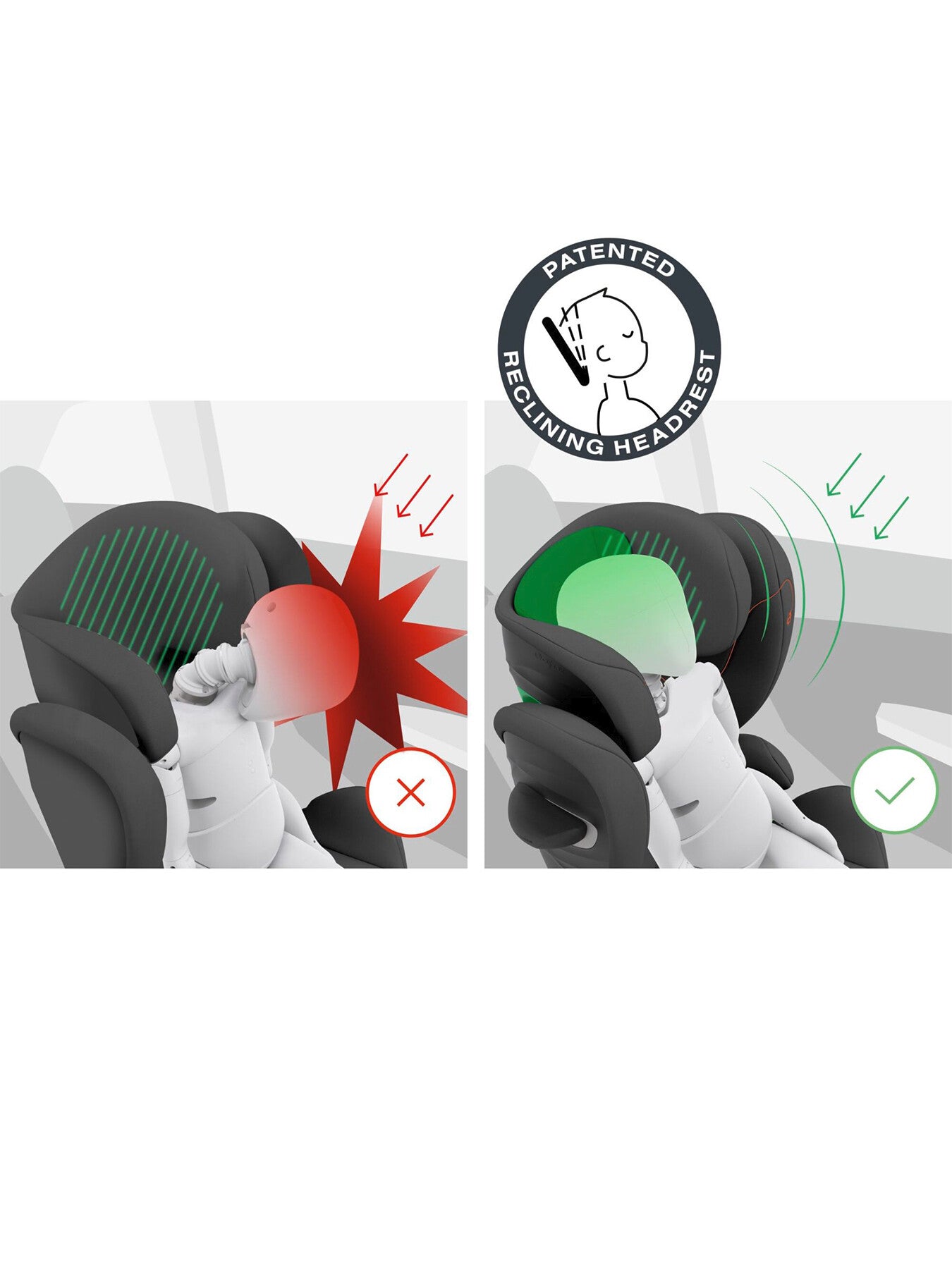 Cybex Solution G i-Fix Child Highback Booster Seat - Lava Grey