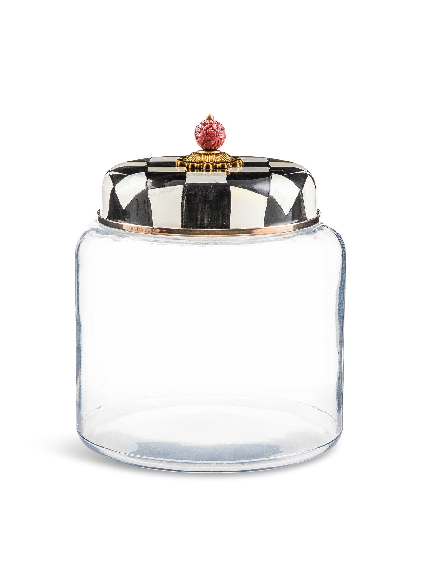 Courtly Check Storage Canister - Big