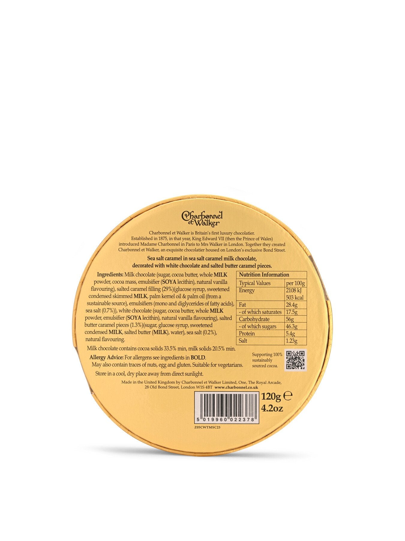 Triple Milk Sea Salt Caramel Truffles 120g