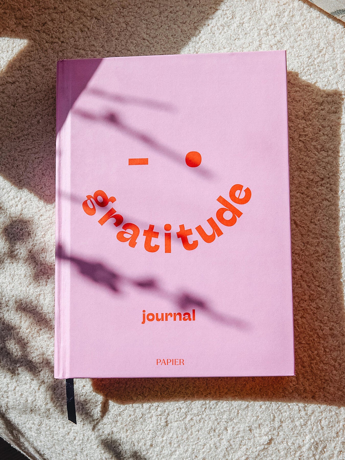 ATTITUDE GRATITUDE A5 Gratitude Journal Pink