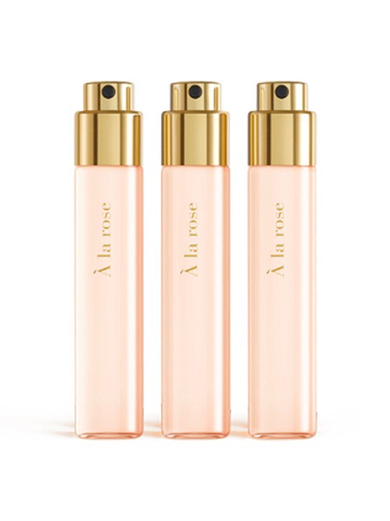 À la rose Eau de Parfum Refills 3x11ml