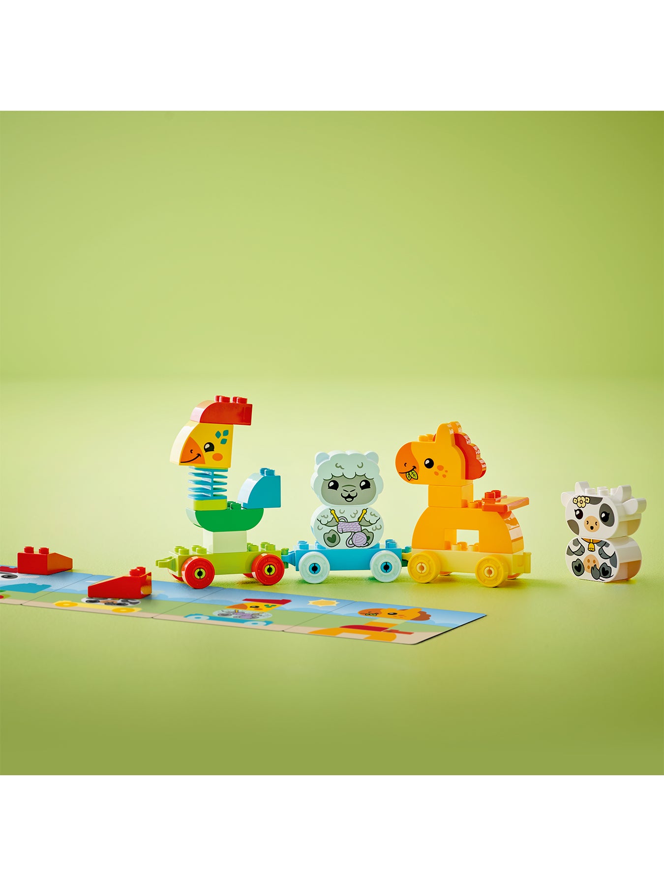 My First Animal Train Building Toy