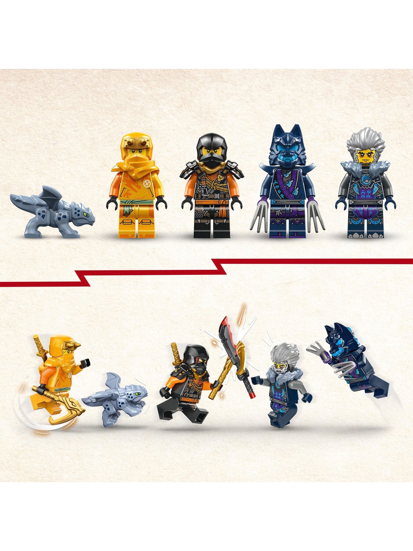 LEGO NINJAGO Arins Ninja Off-Road Buggy Car Set 71811
