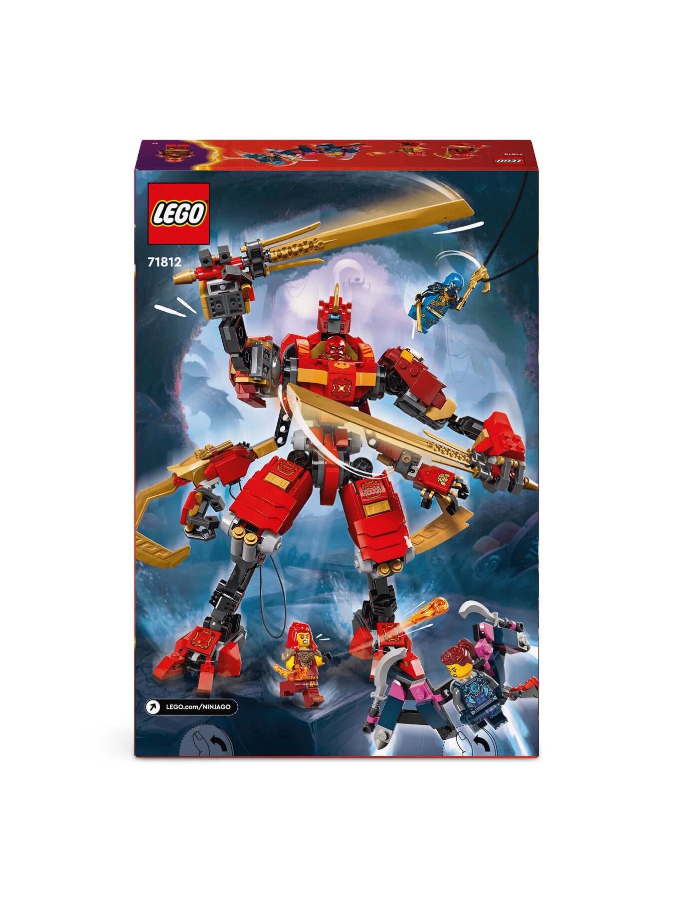 LEGO NINJAGO Kai’s Ninja Climber Mech Action Figure 71812
