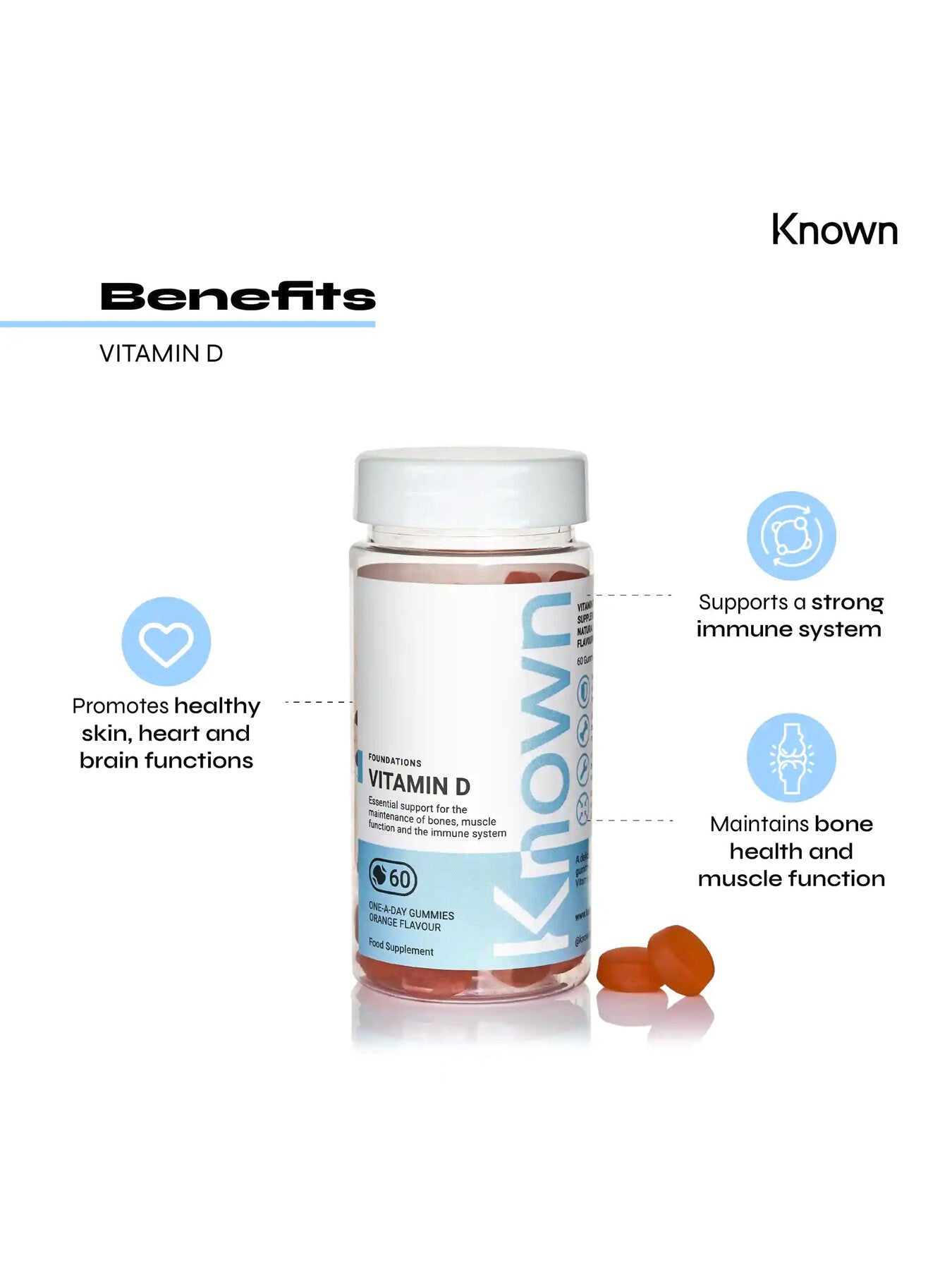 Vitamin D Vegetarian Gummies