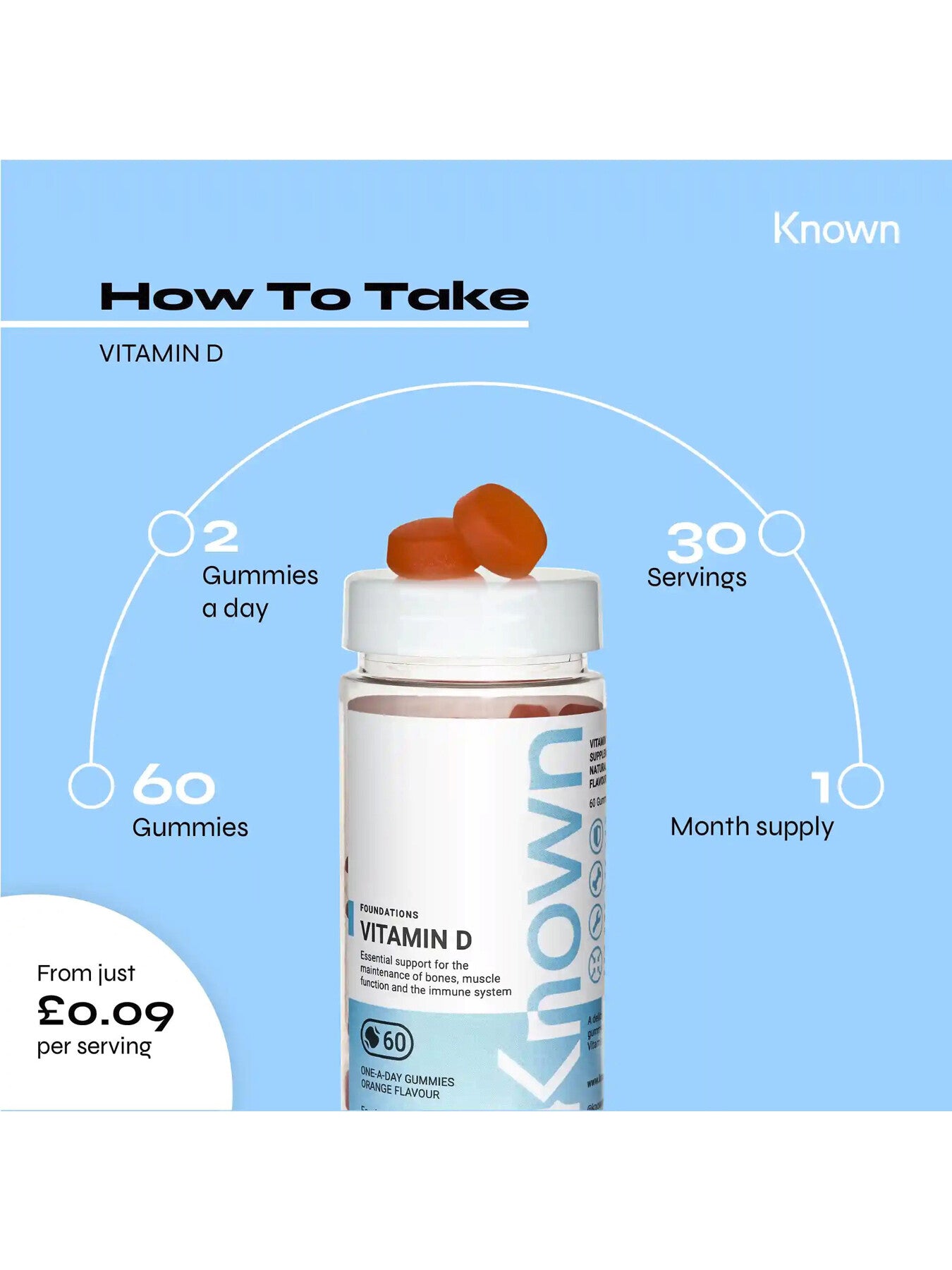 Vitamin D Vegetarian Gummies