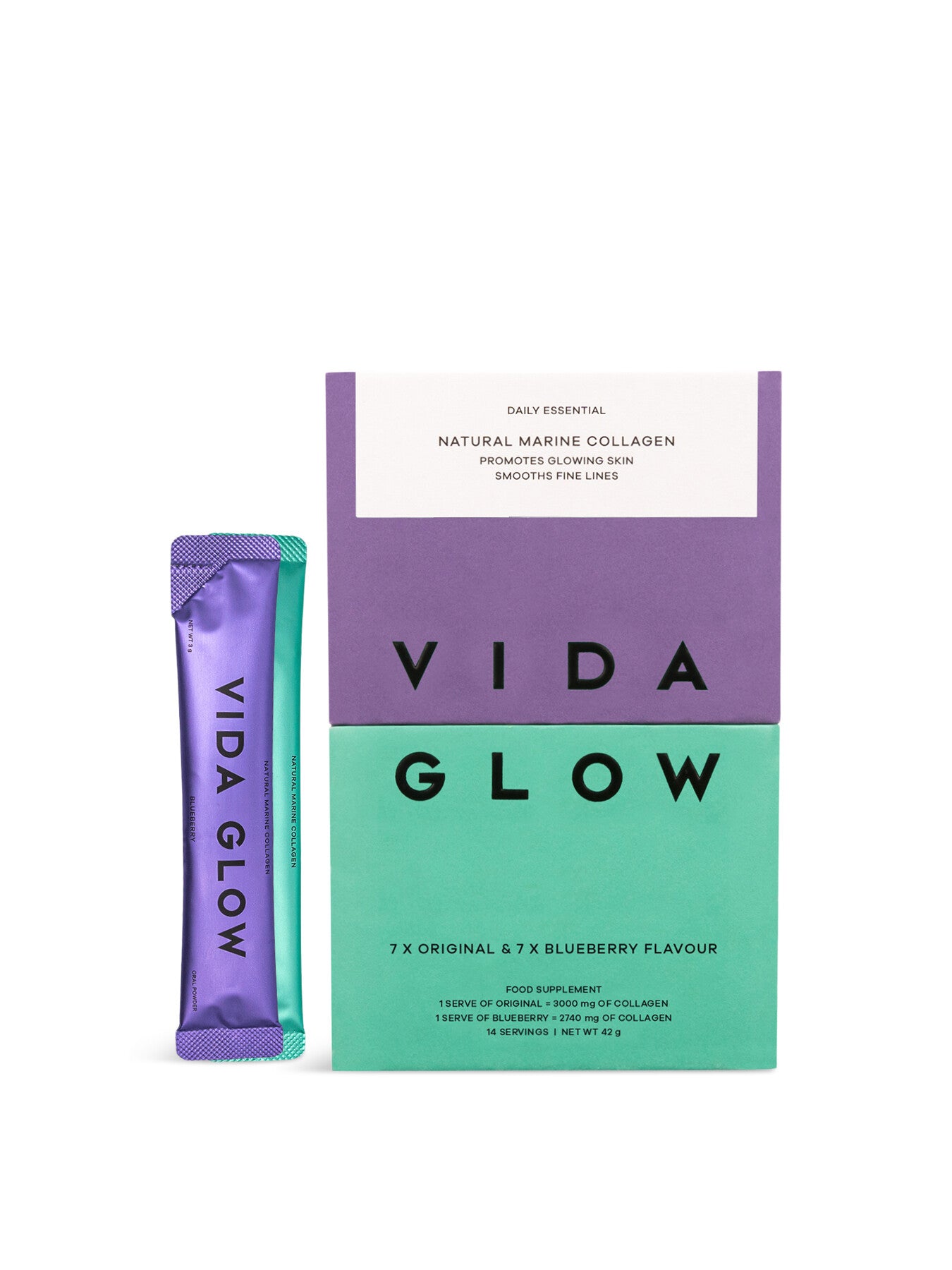 Mixed Natural Marine Collagen Sachets