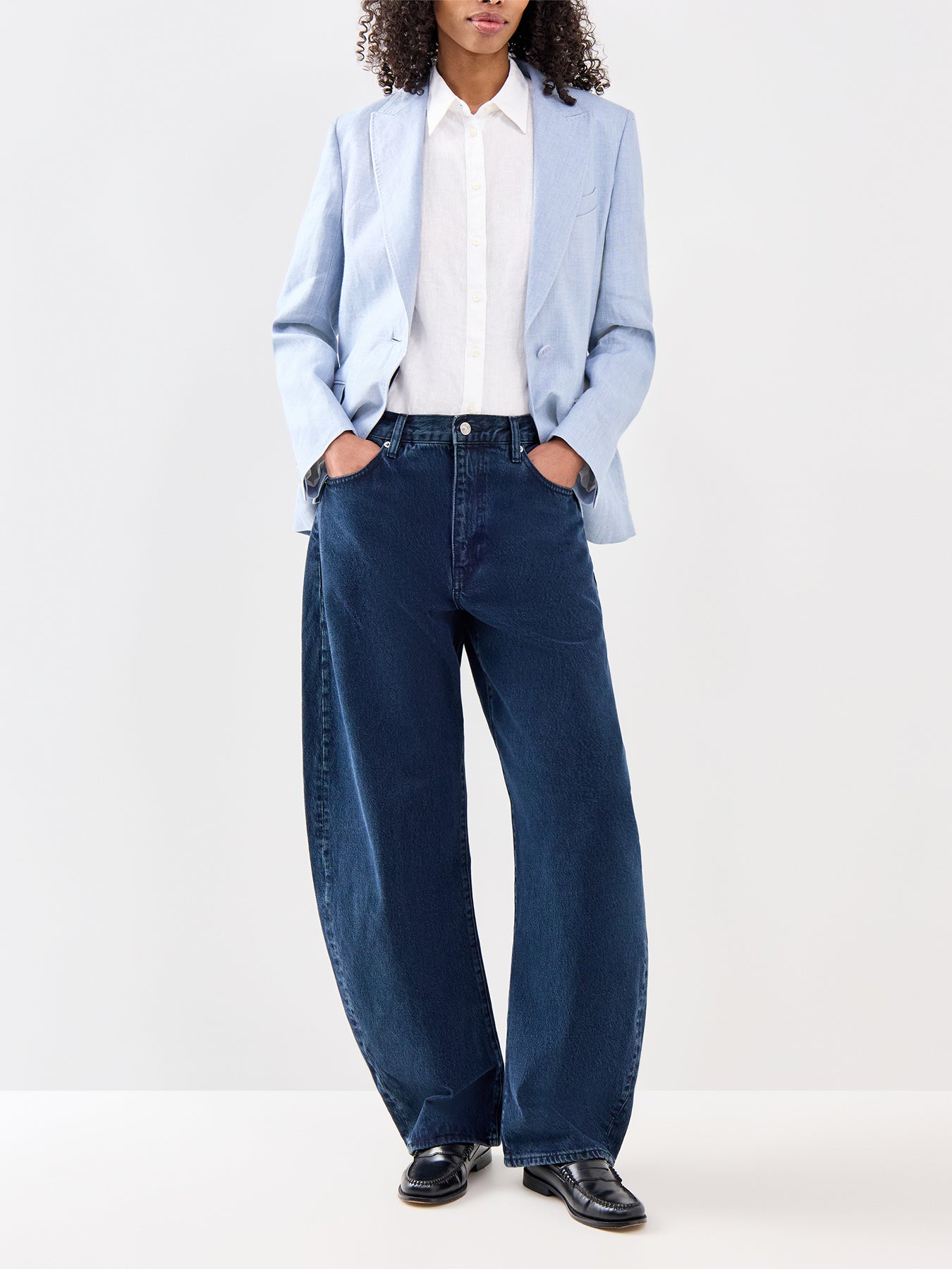 Linen Short Sleeve Shirt White