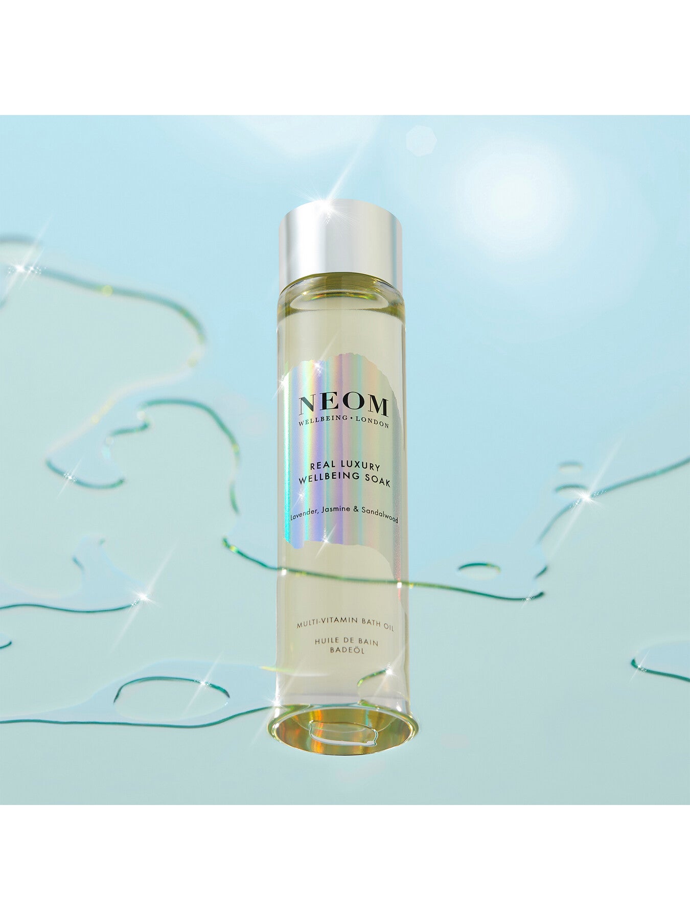 Real Luxury Wellbeing Soak Multi-Vitamin Bath Oil 100ml