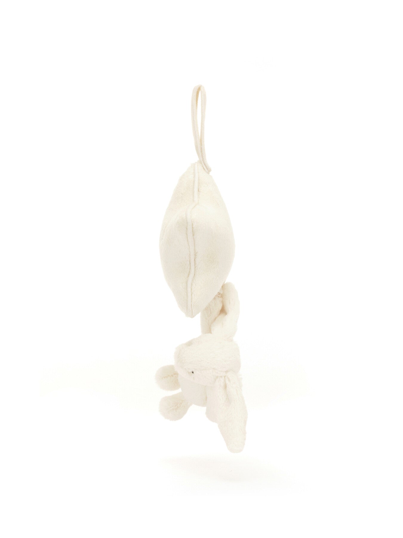Bashful Cream Bunny Musical Pull