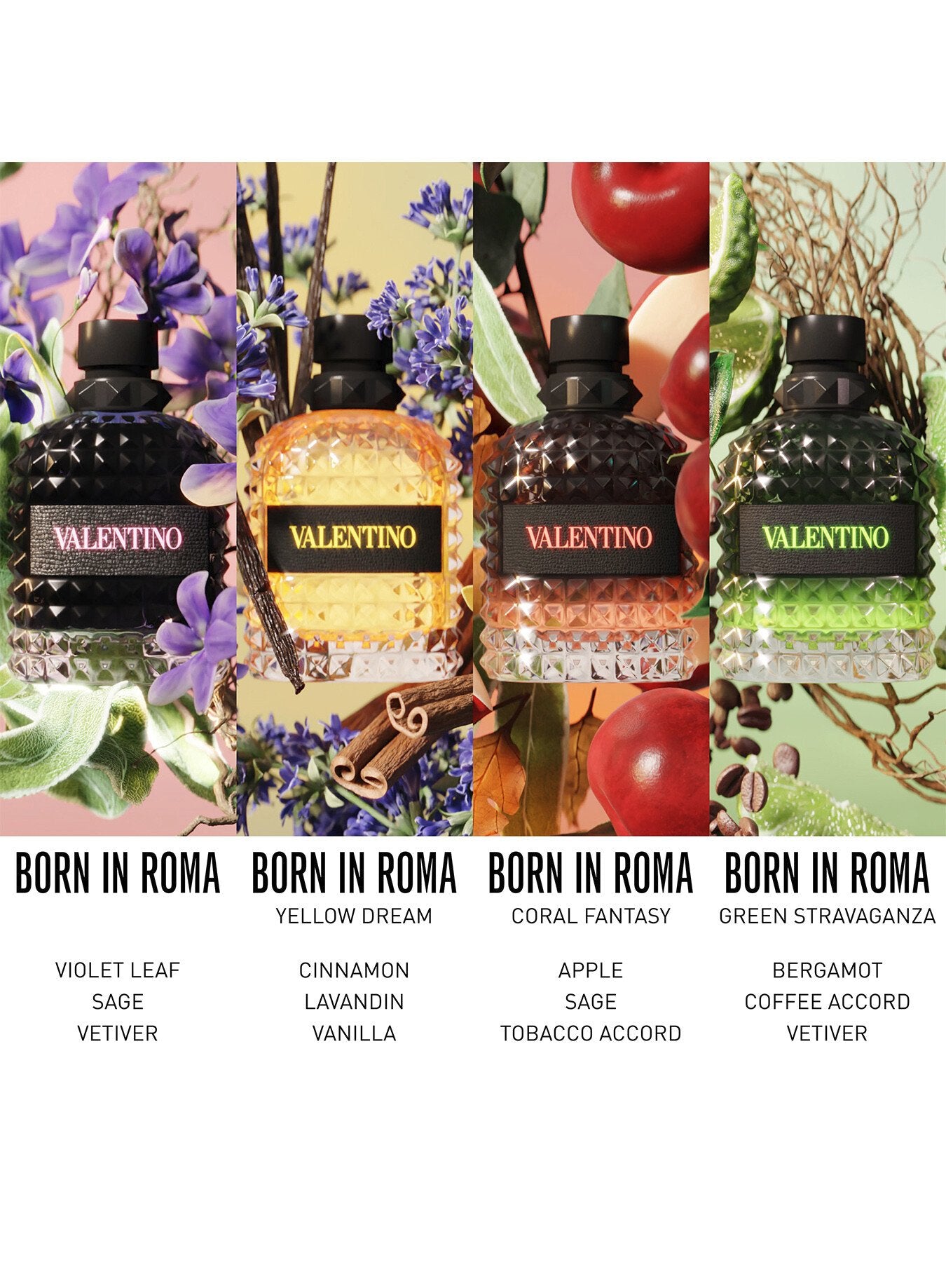 Born In Roma Uomo Green Eau de Toilette 50ml