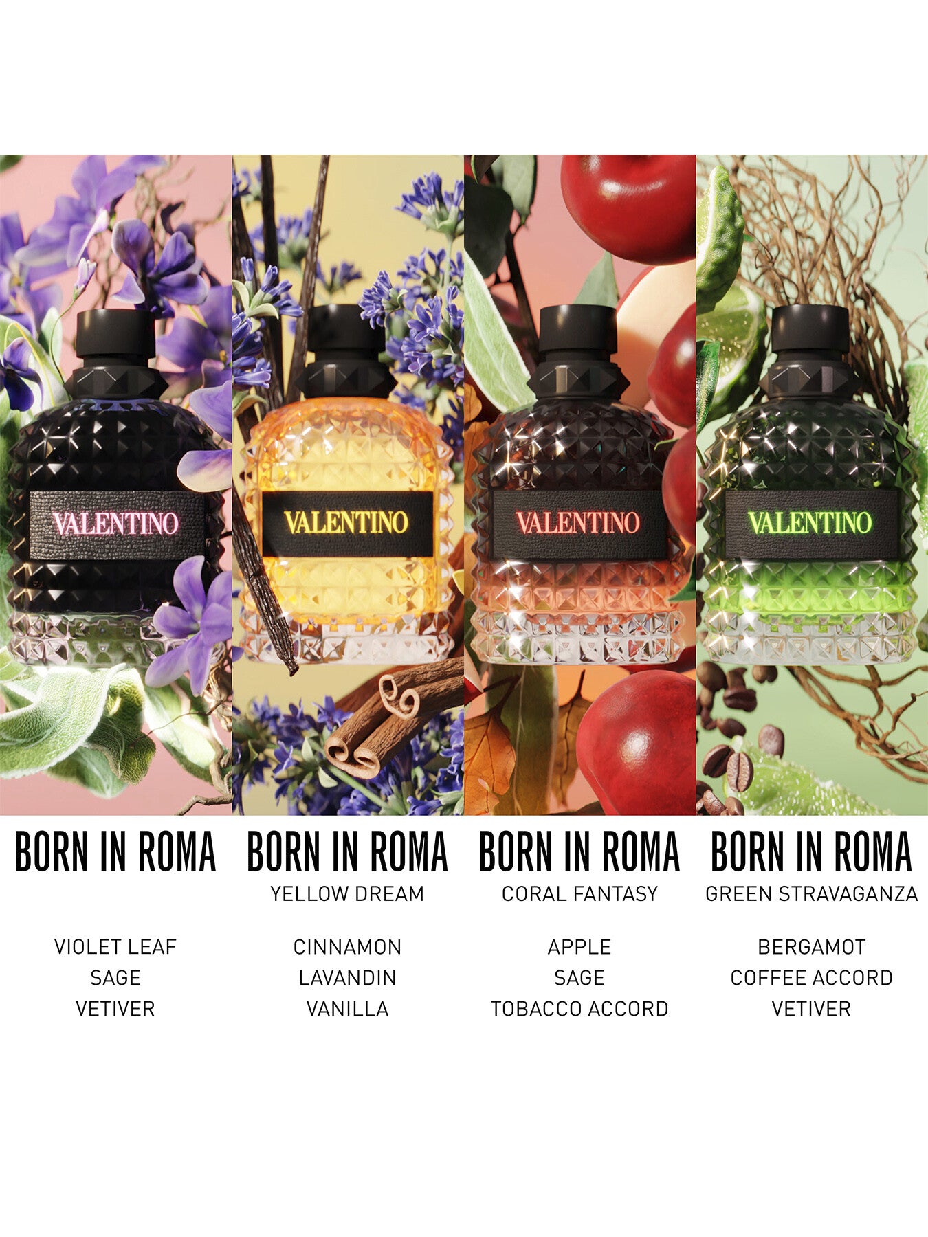 Born In Roma Uomo Green Eau de Toilette 100ml