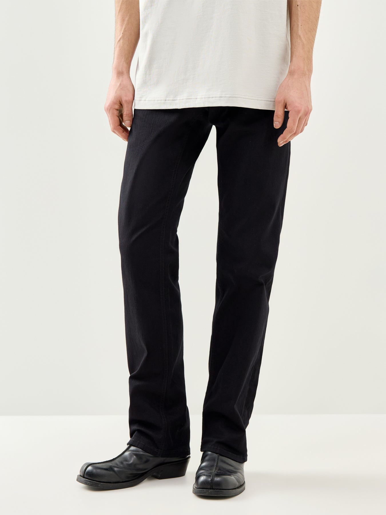 Diesel 1985 Larkee Tapered Fit Jeans in Black
