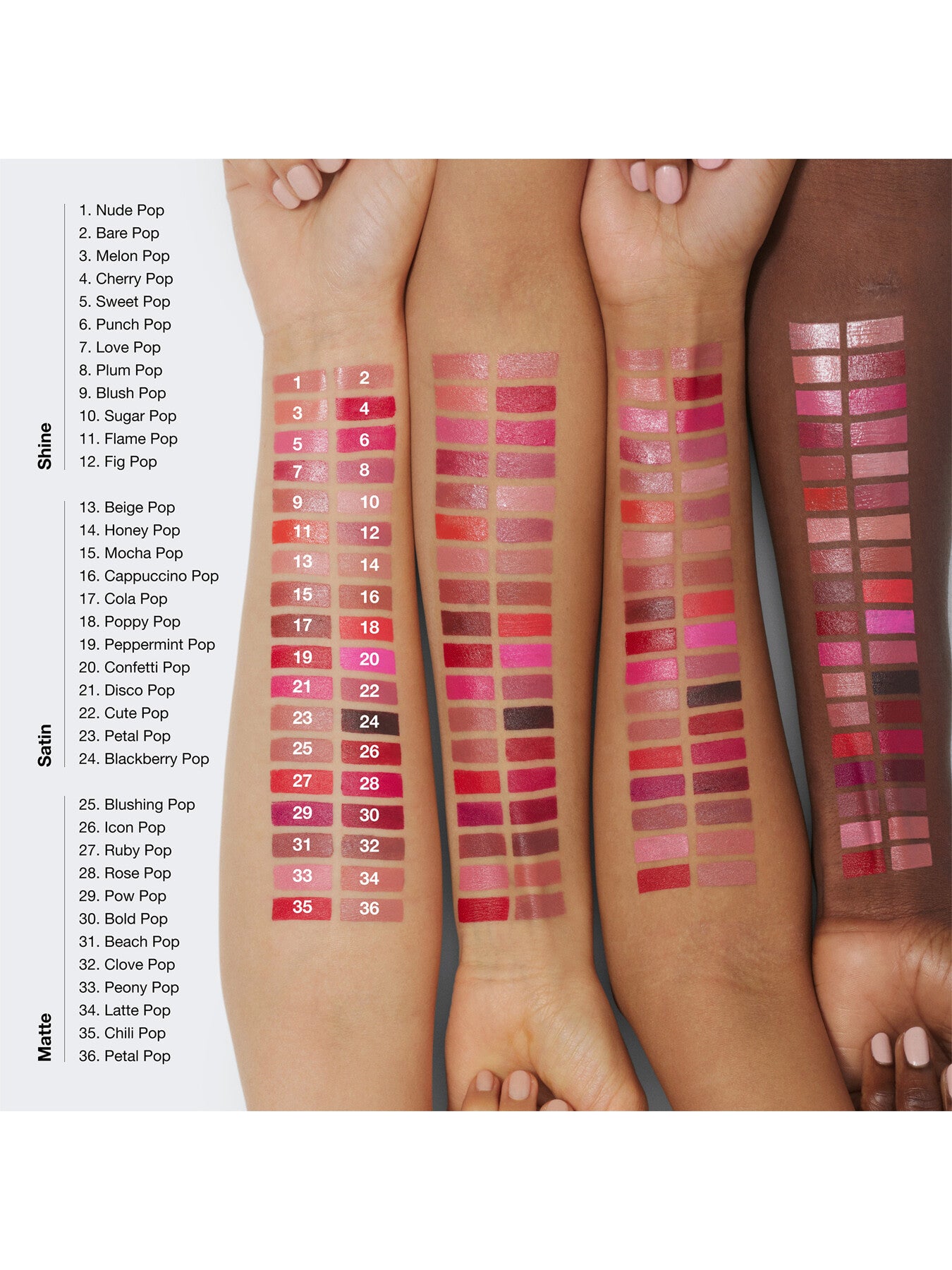 Pop Longwear Lipstick - Matte Finish