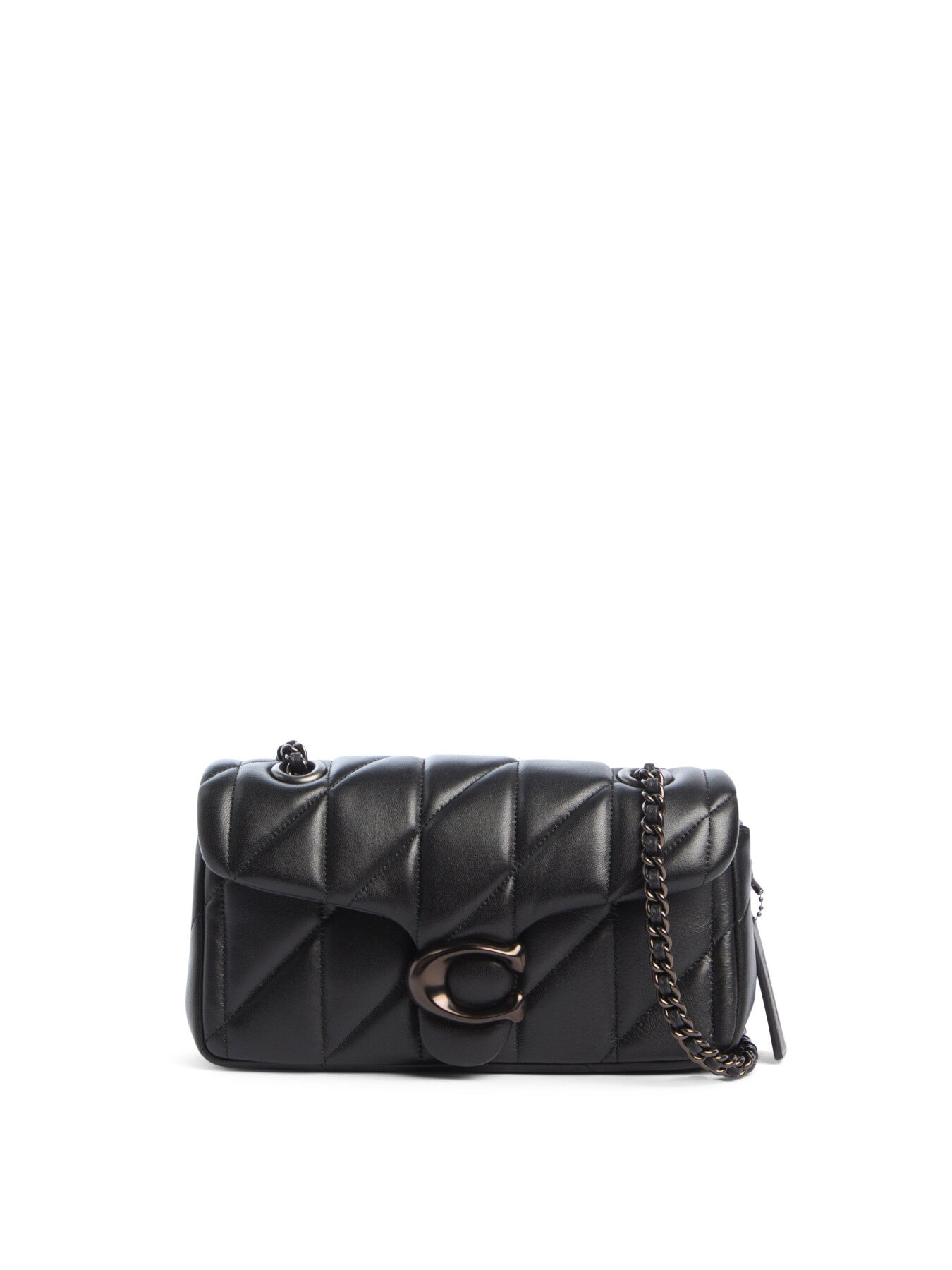 Quilted Tabby 20 Shoulder Bag Black