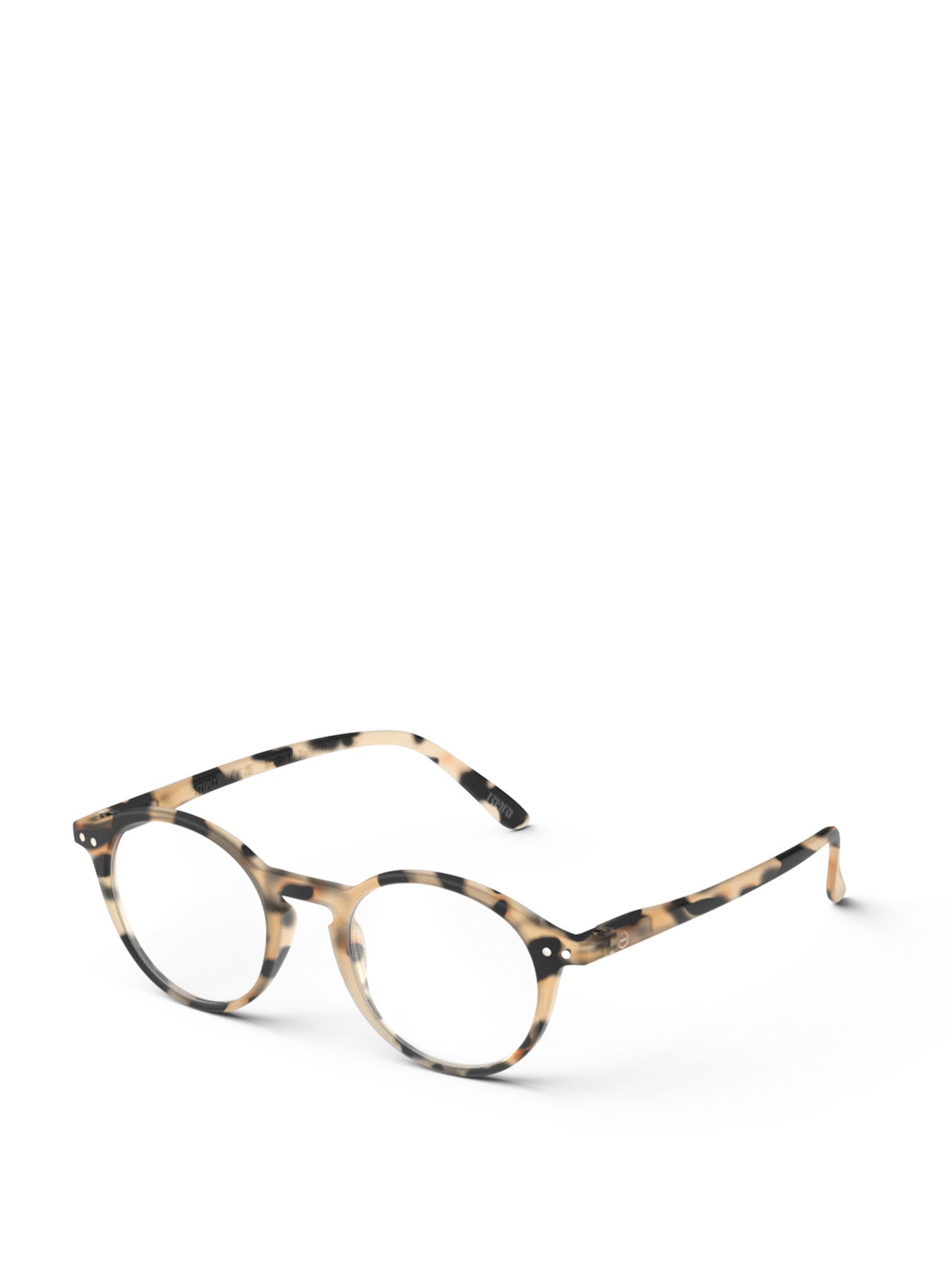 LetmeSee D Reading Glasses Light Tortoise Brown +2.50
