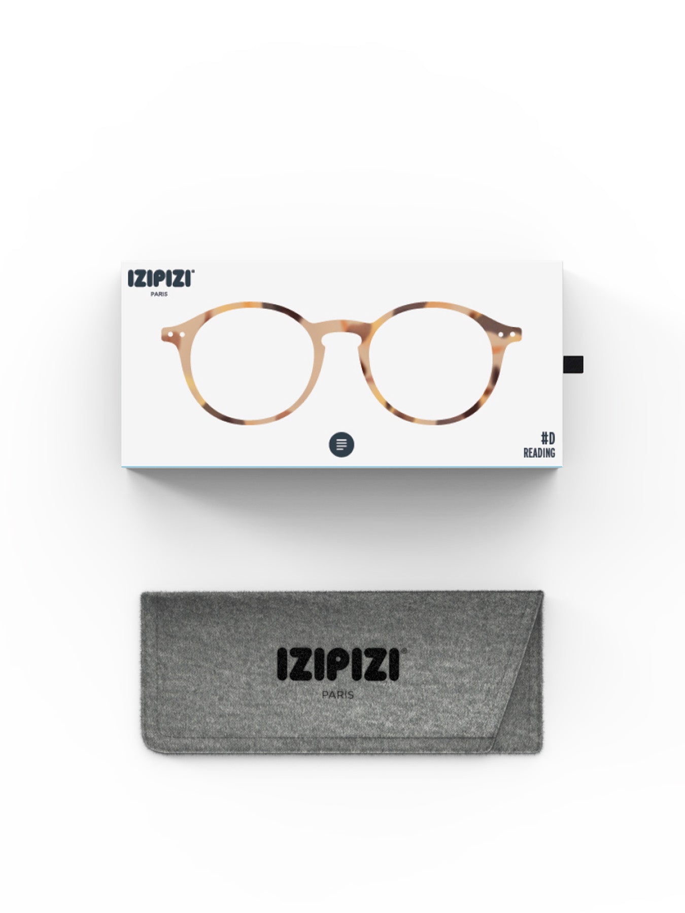 LetmeSee D Reading Glasses Light Tortoise Brown +2.00