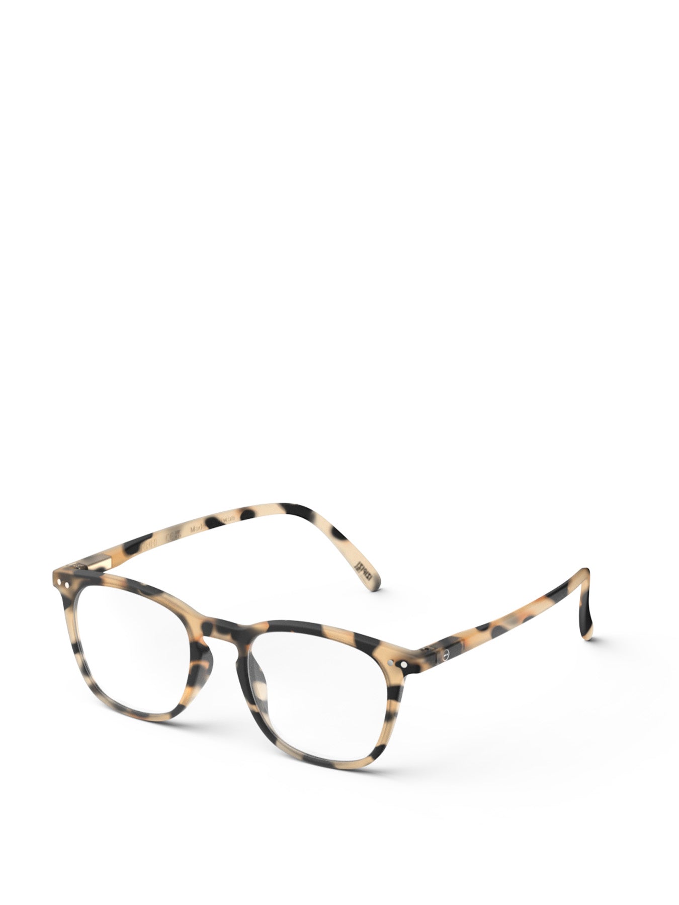 LetmeSee E Reading Glasses Light Tortoise Brown +2.50