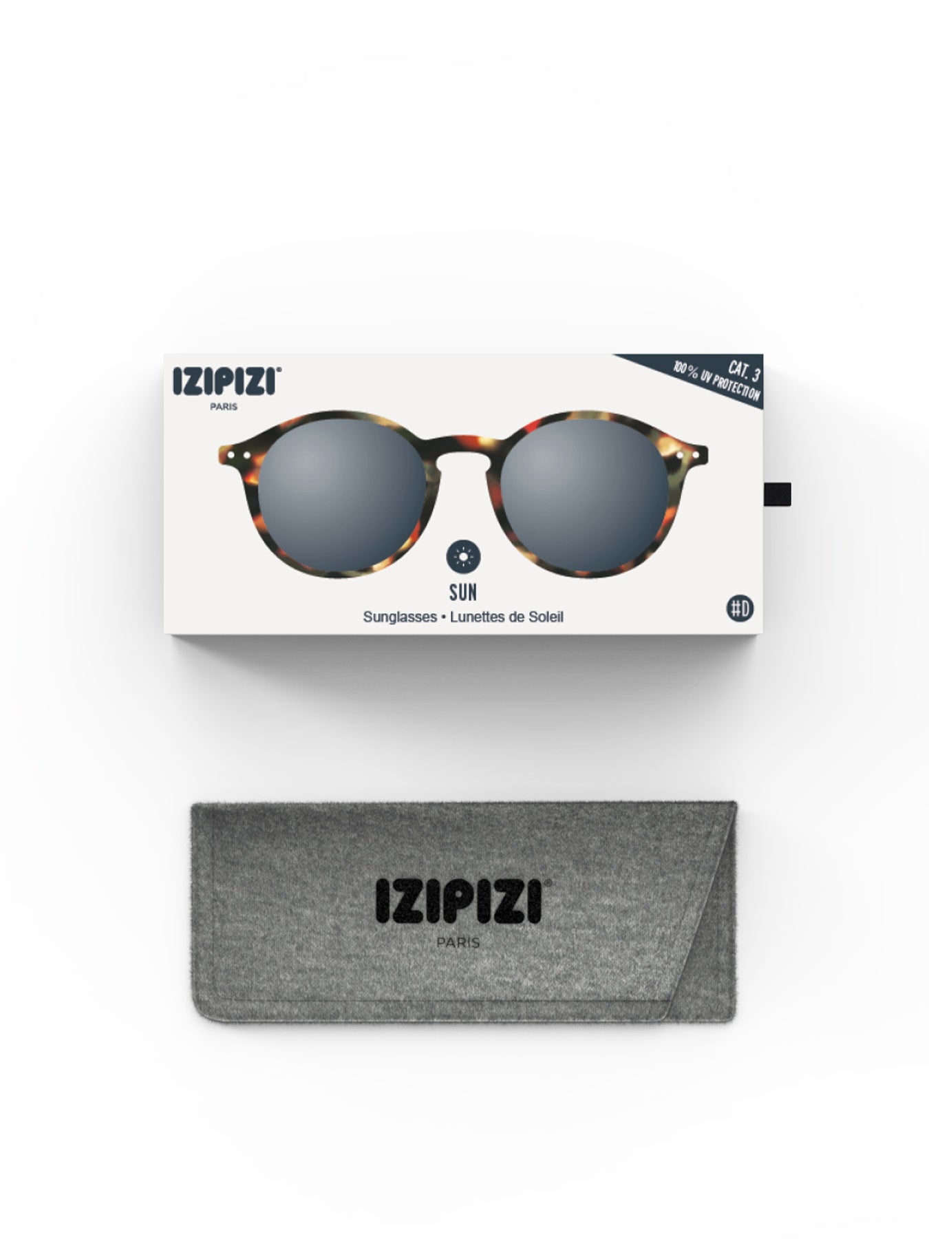 #D SUN Sunglasses Tortoise Brown