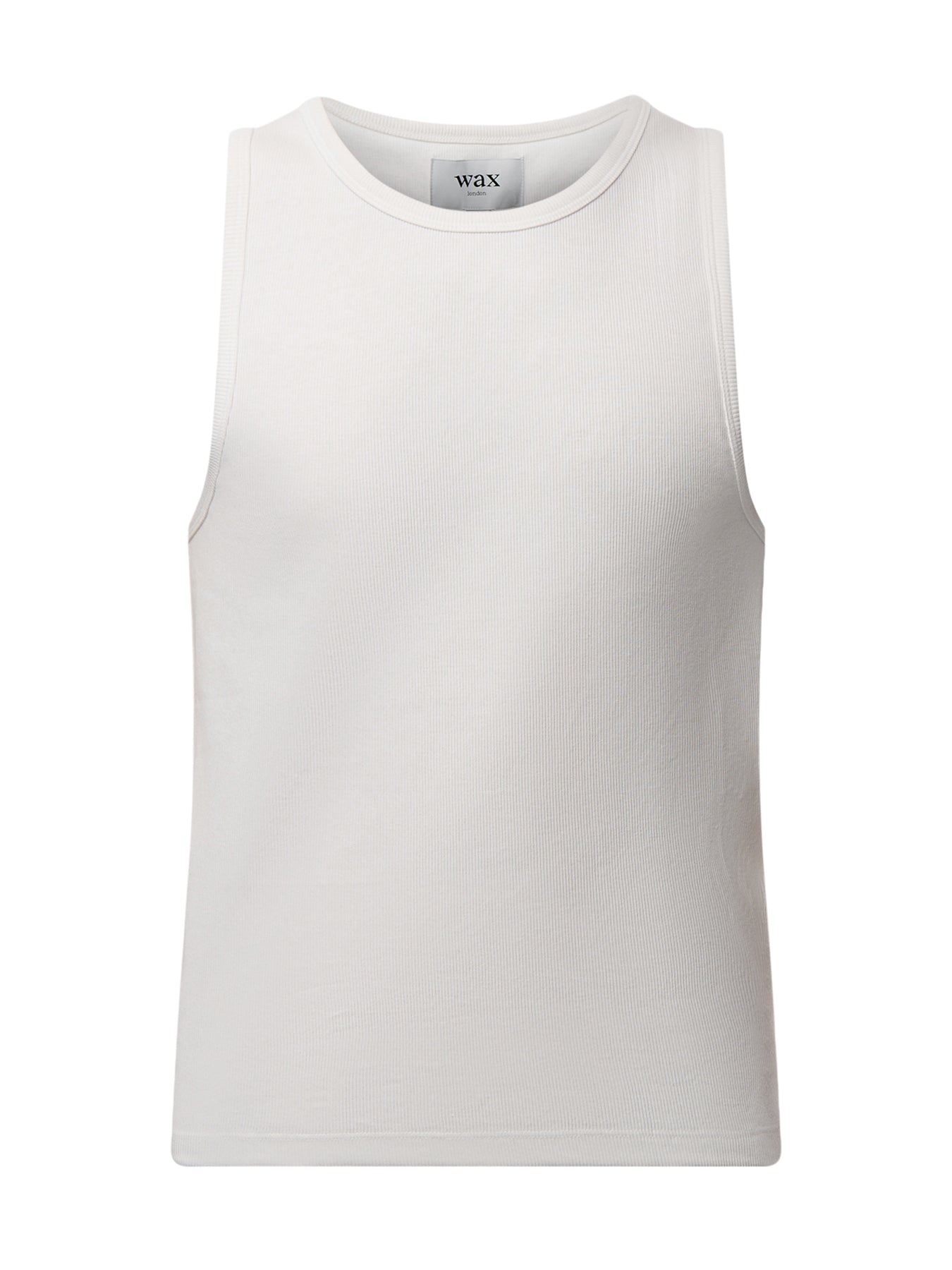 Montague Vest Rib White