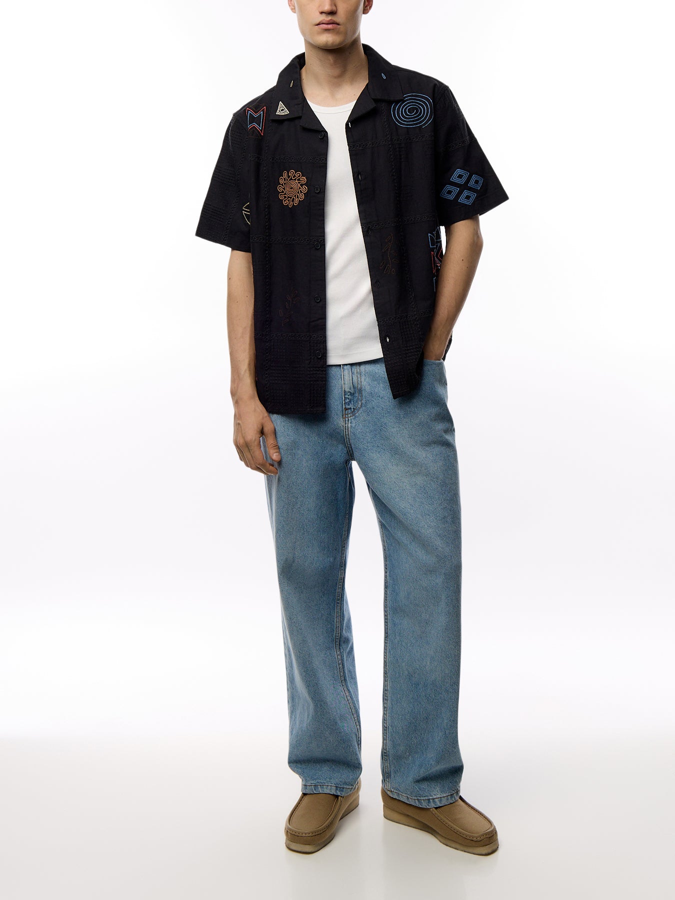 Montague Vest Rib White