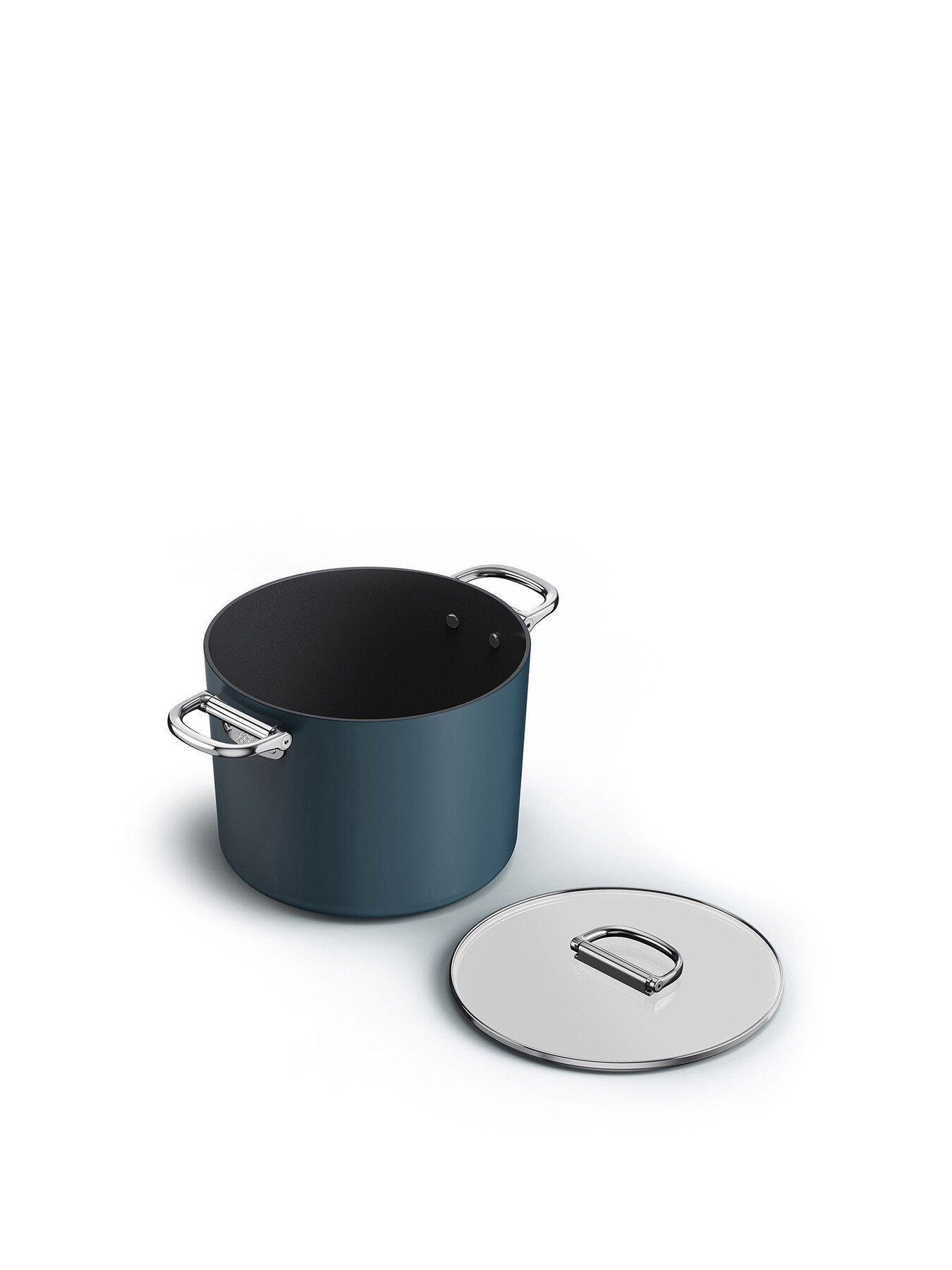 Space Non Stick Stock Pot & Lid