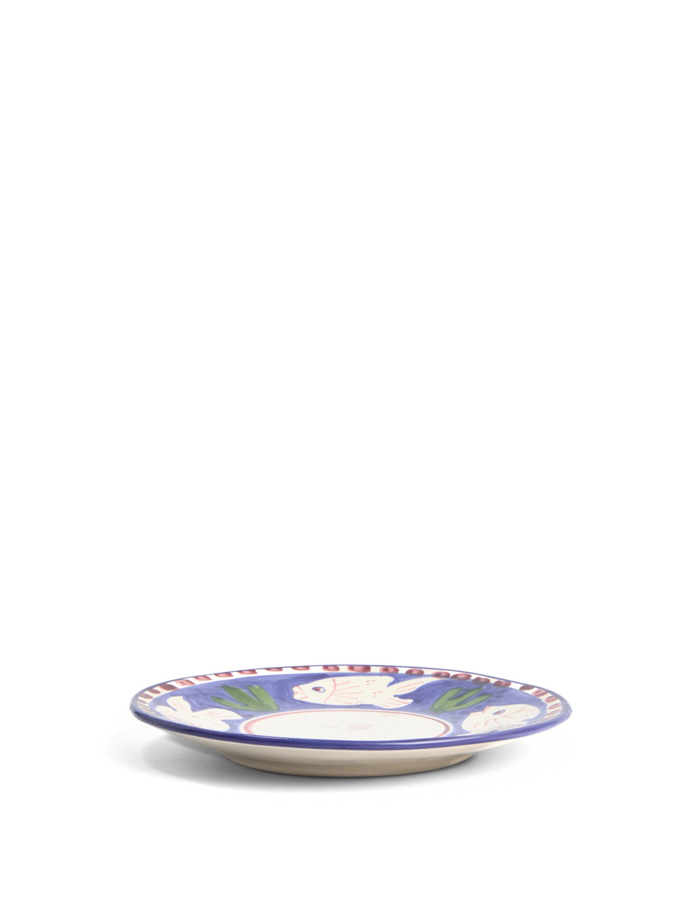 Materia Decorated Poseidon Dessert Plate