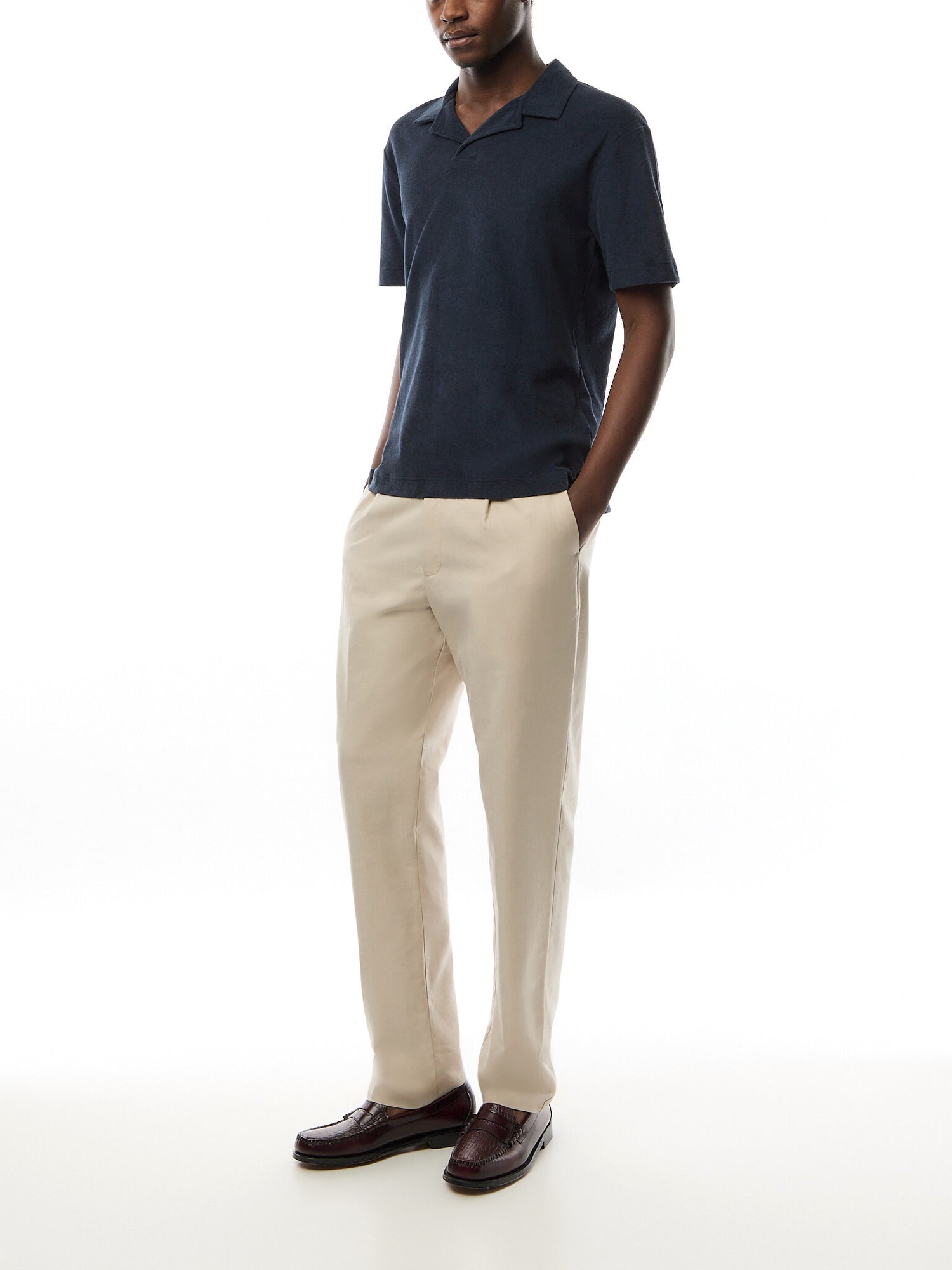 Towelling Polo Shirt