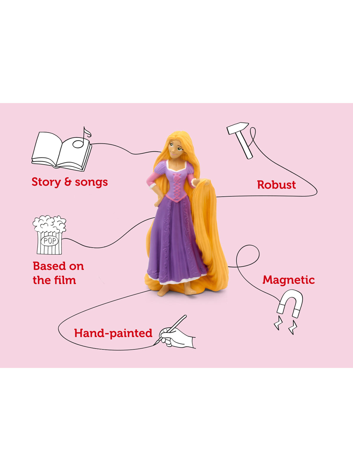 Disney Tangled Audio Character Purple