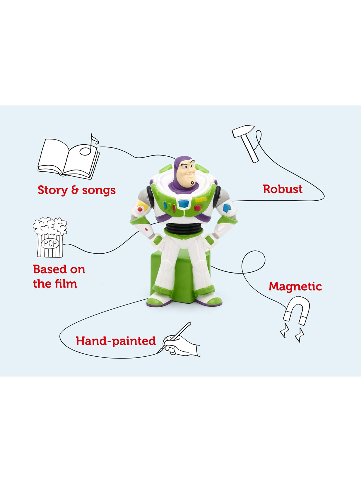 Disney Toy Story 2 Tonie Audio Character Green