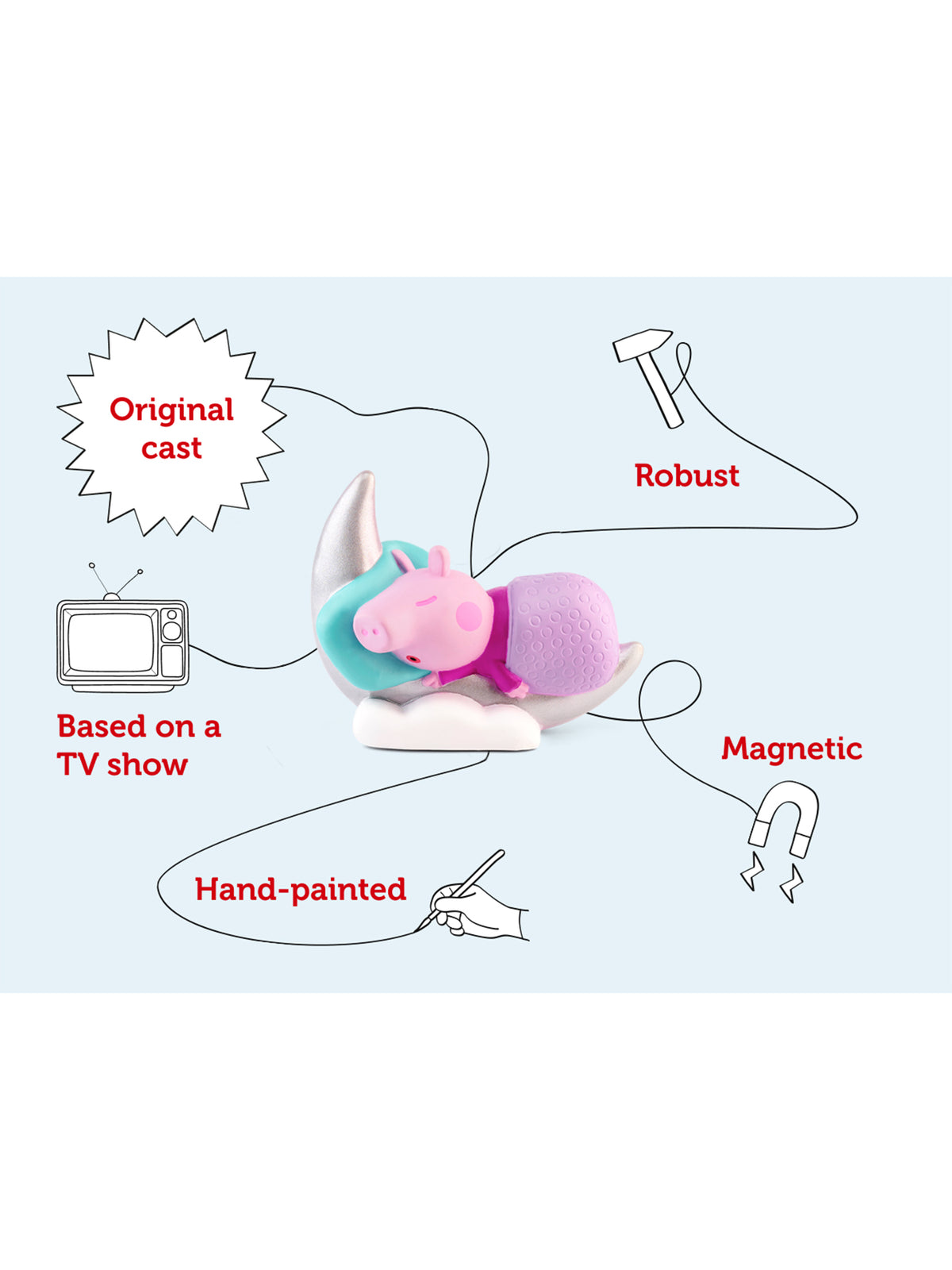 Peppa Pig Bedtime Stories Tonie Audio Character