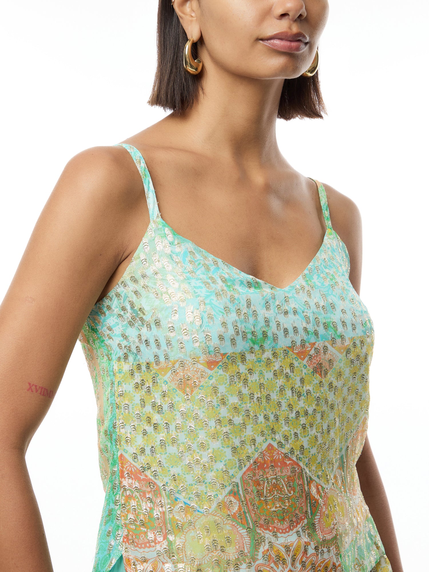 Pastel Boho Cami Top