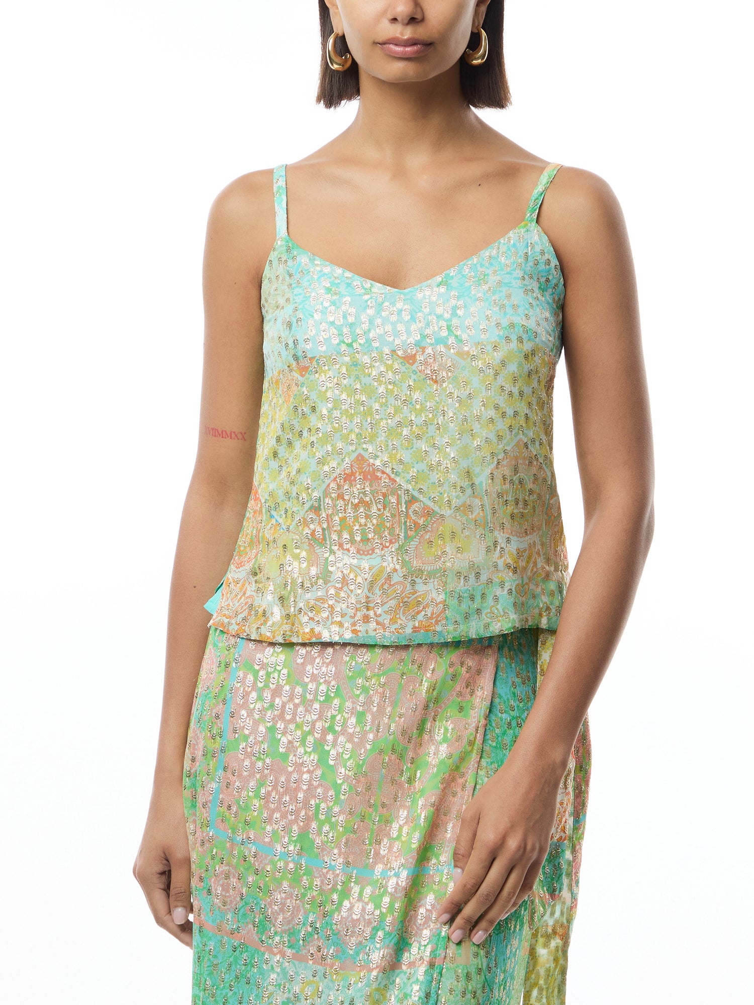 Pastel Boho Cami Top