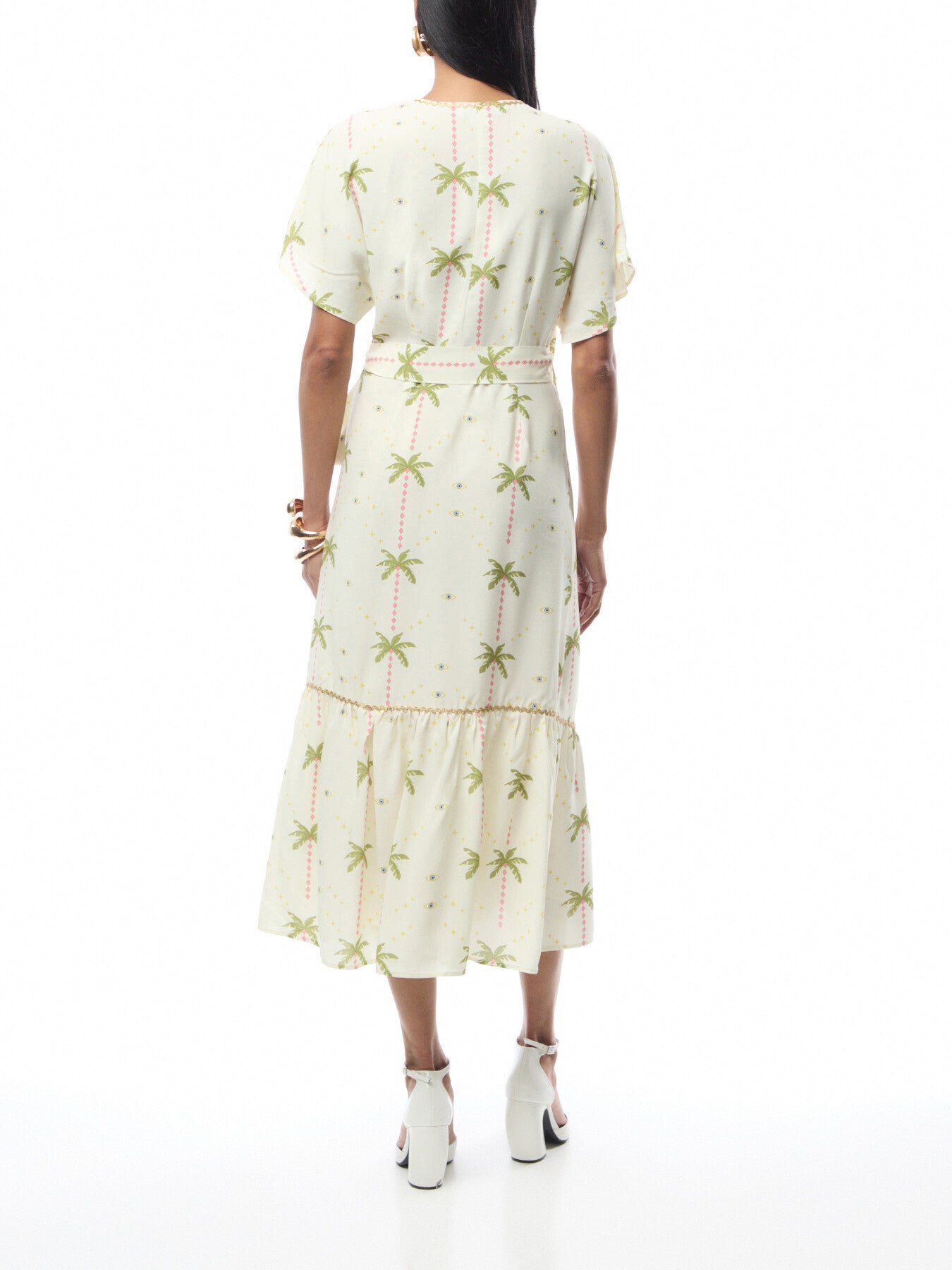 Palm Harley Wrap Dress