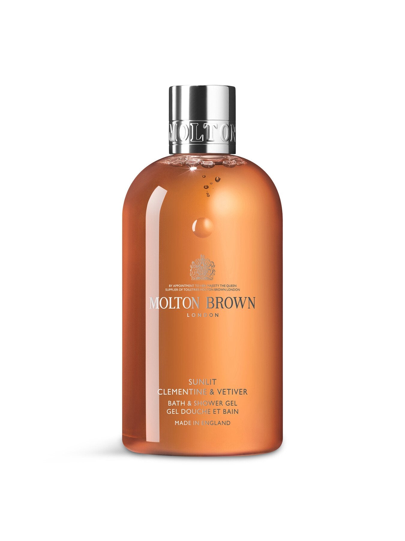 Sunlit Clementine Vetiver Bath Shower Gel 300ml – Fenwick