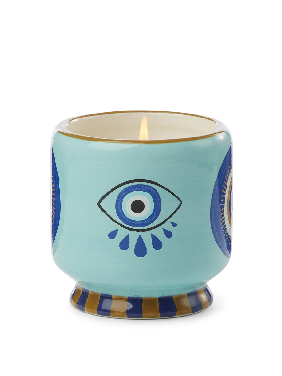 Incense & Smoke Eye Ceramic Candle