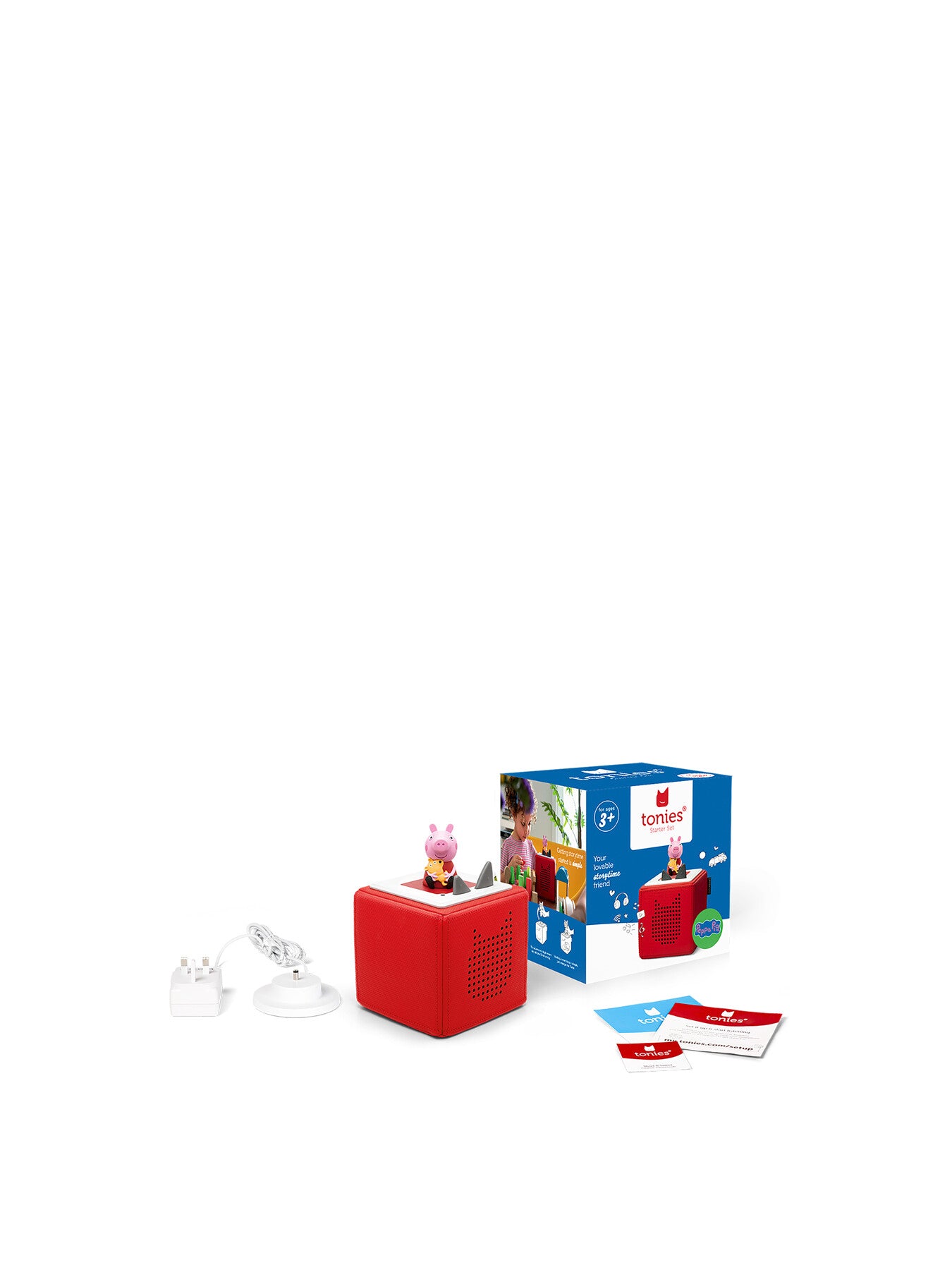 Toniebox Red with Peppa Pig Red