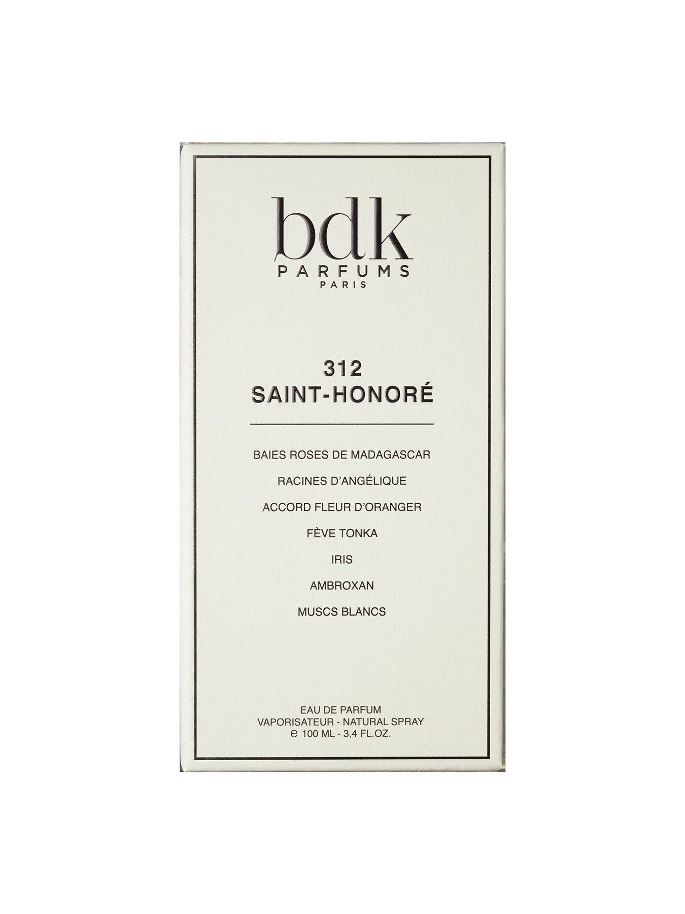 312 Saint-Honore Eau de Parfum 100ml