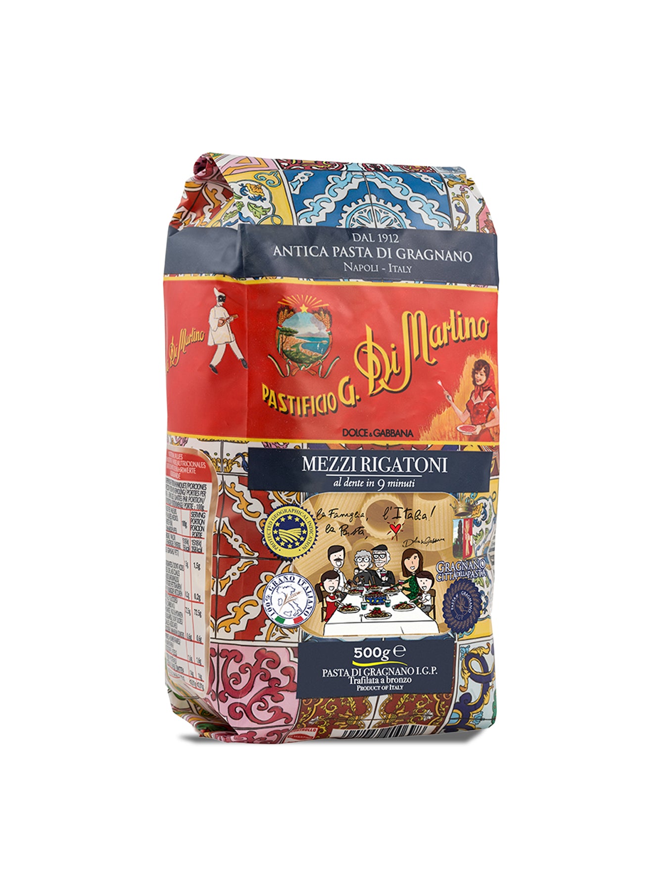 Mezzi Rigatoni Di Martino 500g