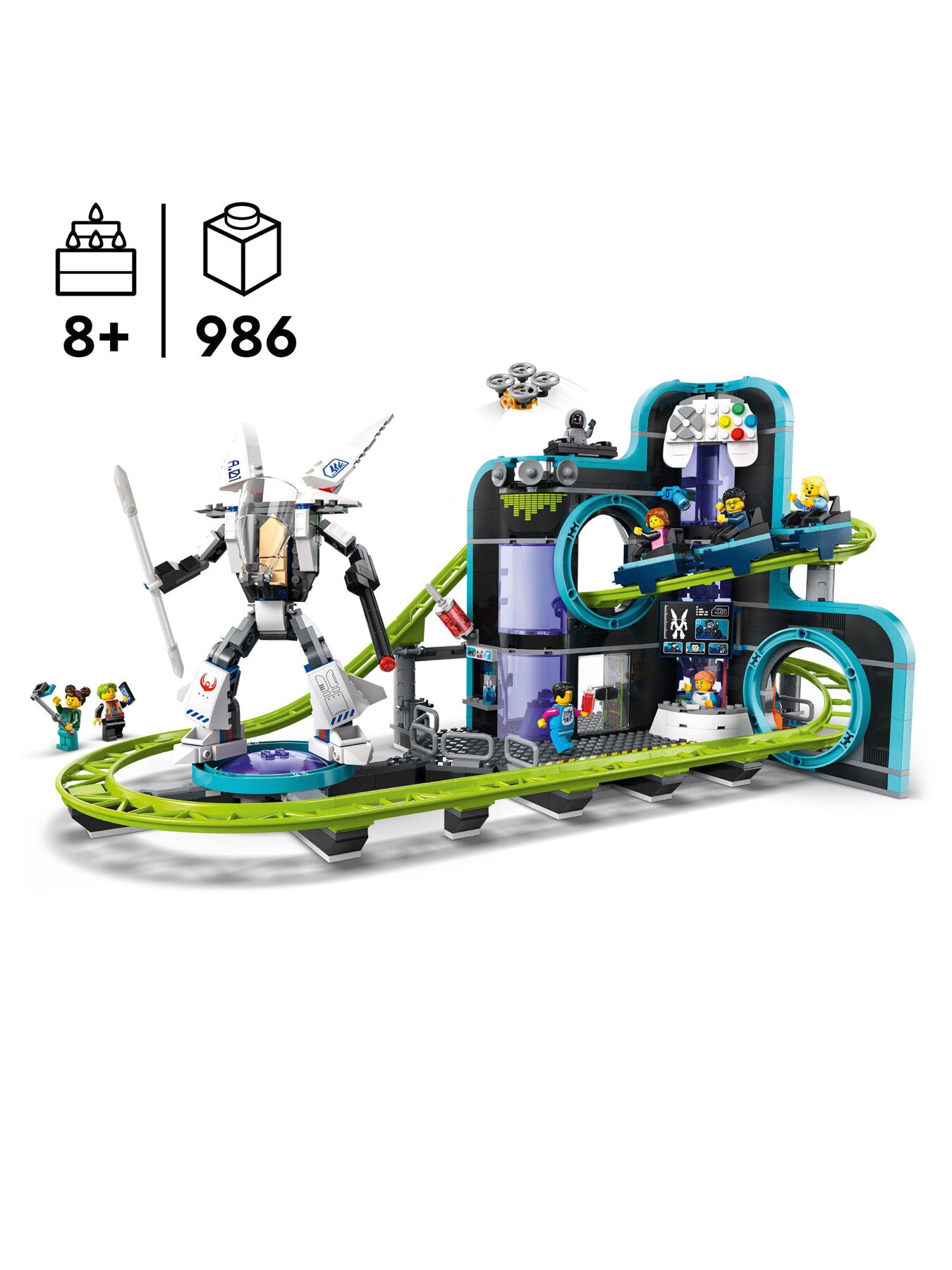 Robot World Roller-Coaster Park 60421