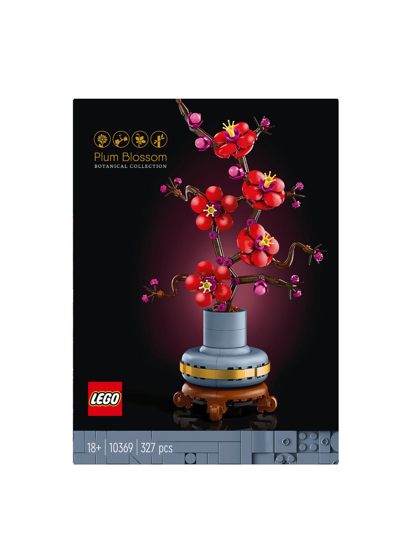 Icons Plum Blossom Flower Home Decor Set 10369