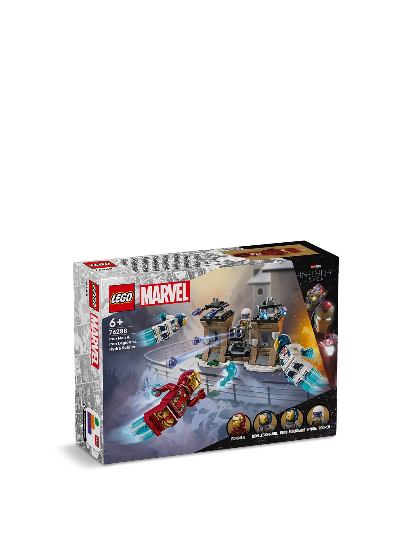 Iron Man and Iron Legion vs Hydra Soldier 76288