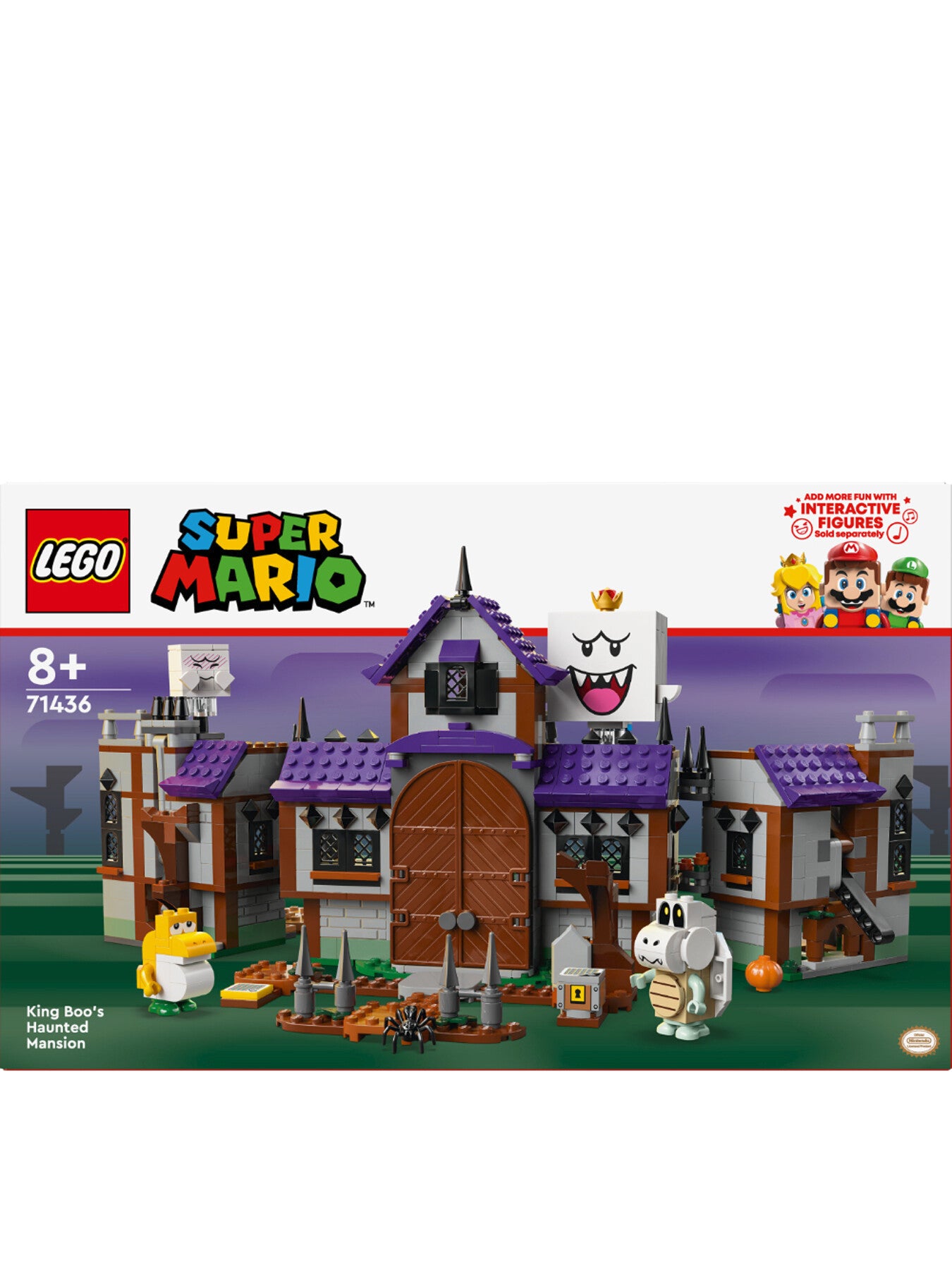 Super Mario King Boo’s Haunted Mansion Playset 71436