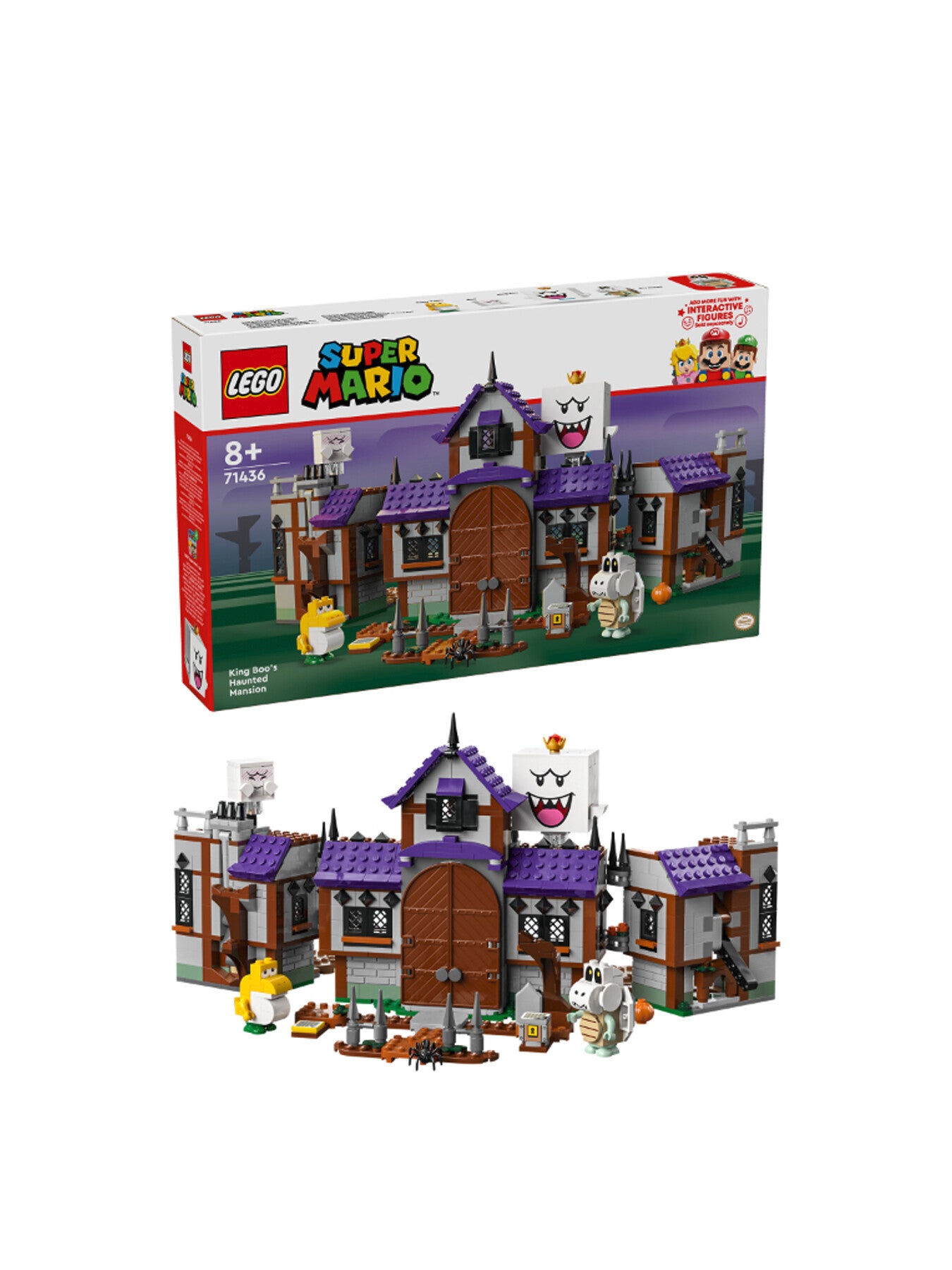 Super Mario King Boo’s Haunted Mansion Playset 71436