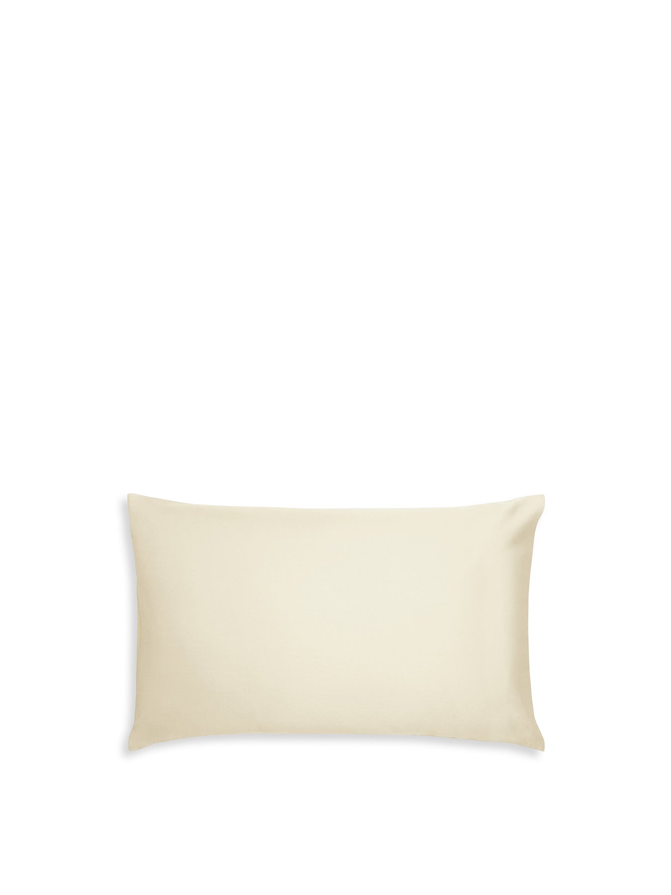 400 thread count Sateen Plain Dye Cover Set Chalk Double