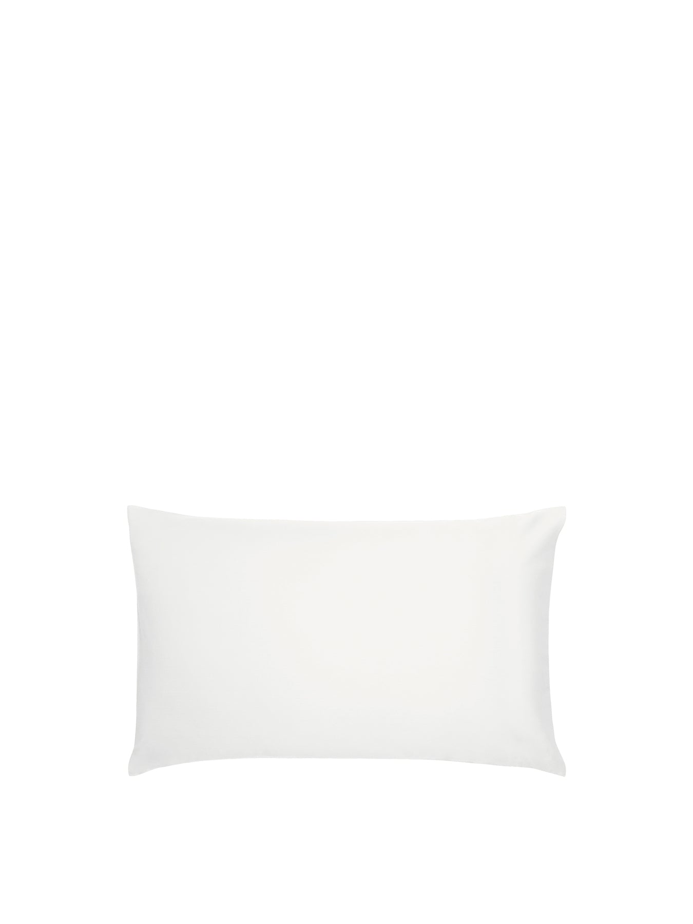 400 thread count Sateen Plain Dye Cover Set White Double