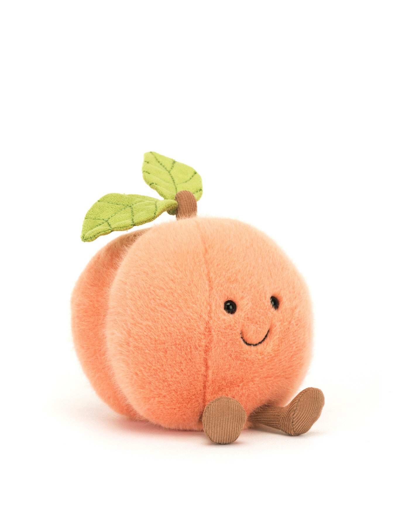 Amuseable Peach Soft Toy 14cm