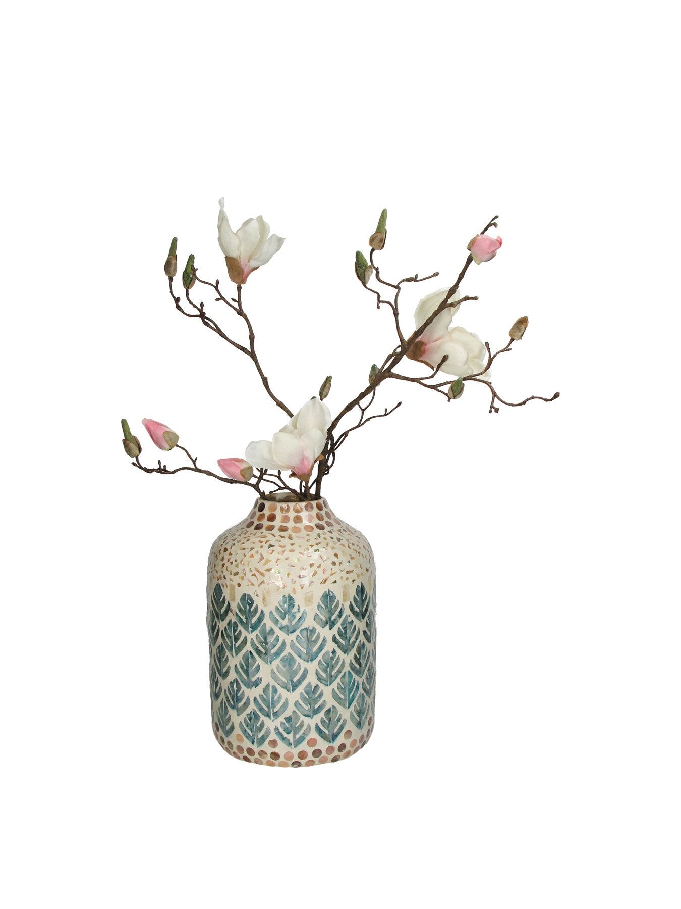 Multi Capiz Vase