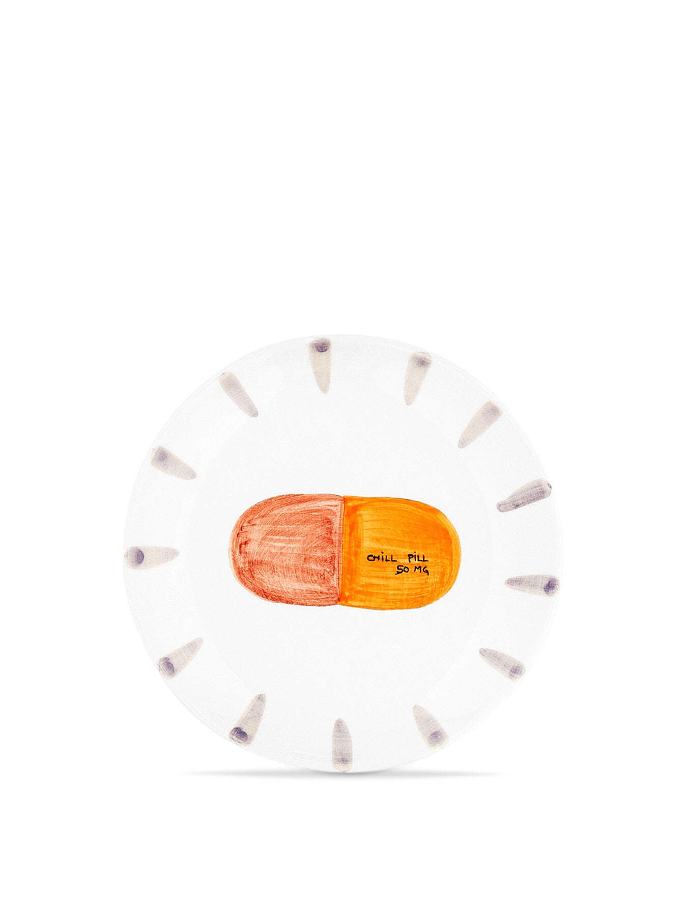 Chill Pill Dessert Plate